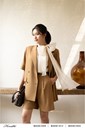 Ma087-17 Ảnh của Áo blazer dáng oversize