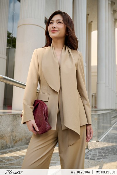 Hiển thị chi tiết cho Áo vest vạt rủ Ảnh của Áo vest vạt rủ