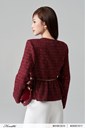 Ma0663-04 Ảnh của Áo dạ tweed dáng peplum
