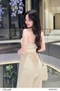 z7383606243622_7c40641f61c2fef43d9740d7ee761140 Ảnh của Jumsuit tweed cúp ngực