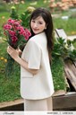 0Mac02-10 Ảnh của Áo blazer hoa nổi tay cộc