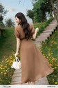 0Mac02-04 Ảnh của Đầm sơ mi túi đính hoa