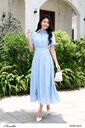 0Macmas-22 Ảnh của Đầm xòe cổ đức gấu phối ren