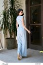 0Macmas-27 Ảnh của Jumpsuit kẻ eo xếp nơ