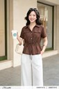 z7917885570253_e47943a7d1ace48149dbf58e4a593620 Ảnh của Áo kiểu eo rút dây