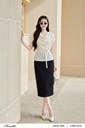 z7941839559587_40af1b9b34b027868b52a10a97a80e79 Ảnh của Áo thun cổ đổ kèm đai