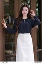 0Mds02g-10 Ảnh của Áo kiểu có choàng liền tay