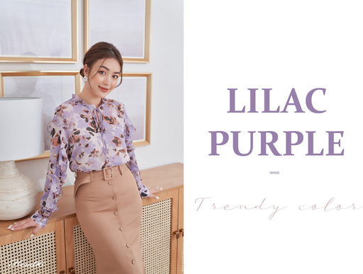 Sắc tím Lilac mộng mơ cho ngày chớm thu 