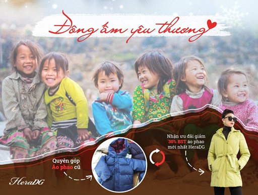 HeraDG - Chương trình thiện nguyện "Đông ấm yêu thương" 