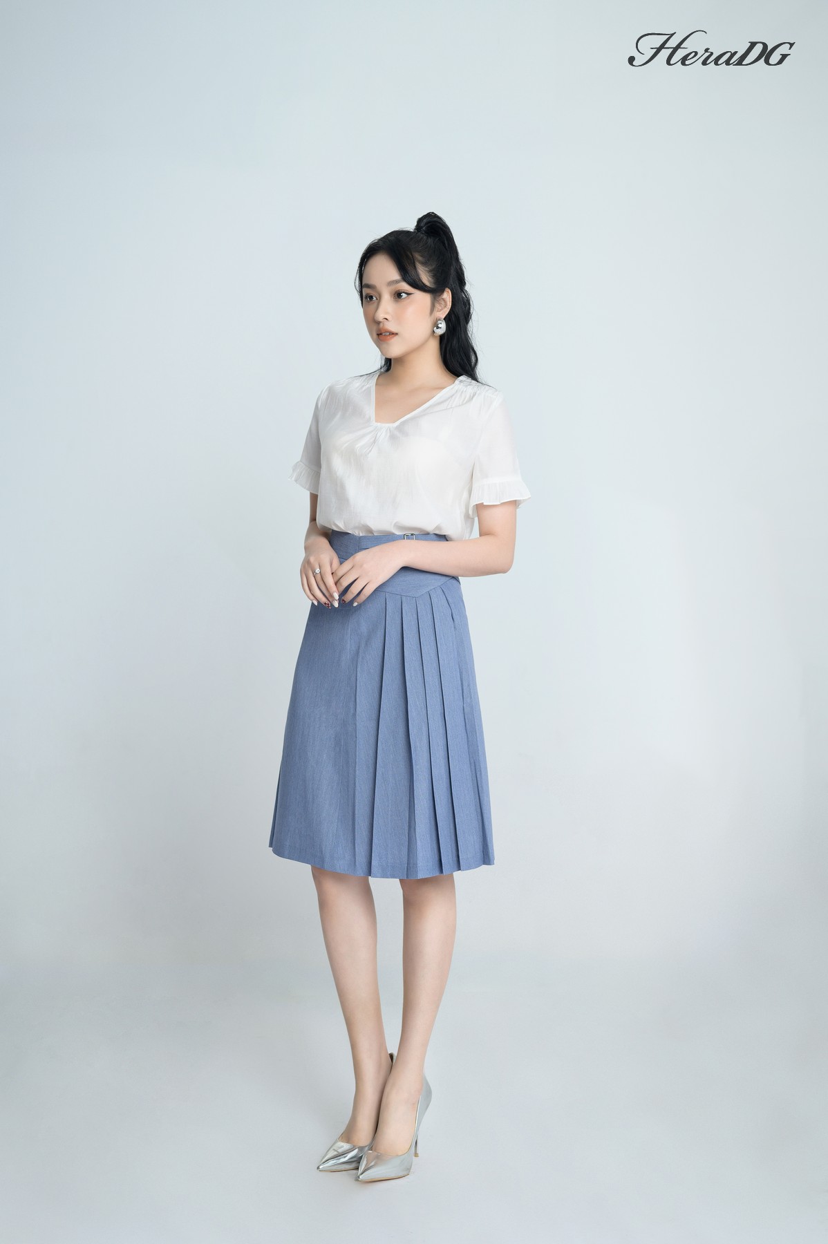 Chân váy xếp ly Uniqlo nữ Sale  Anshin  Tiệm Order Nhật  Facebook