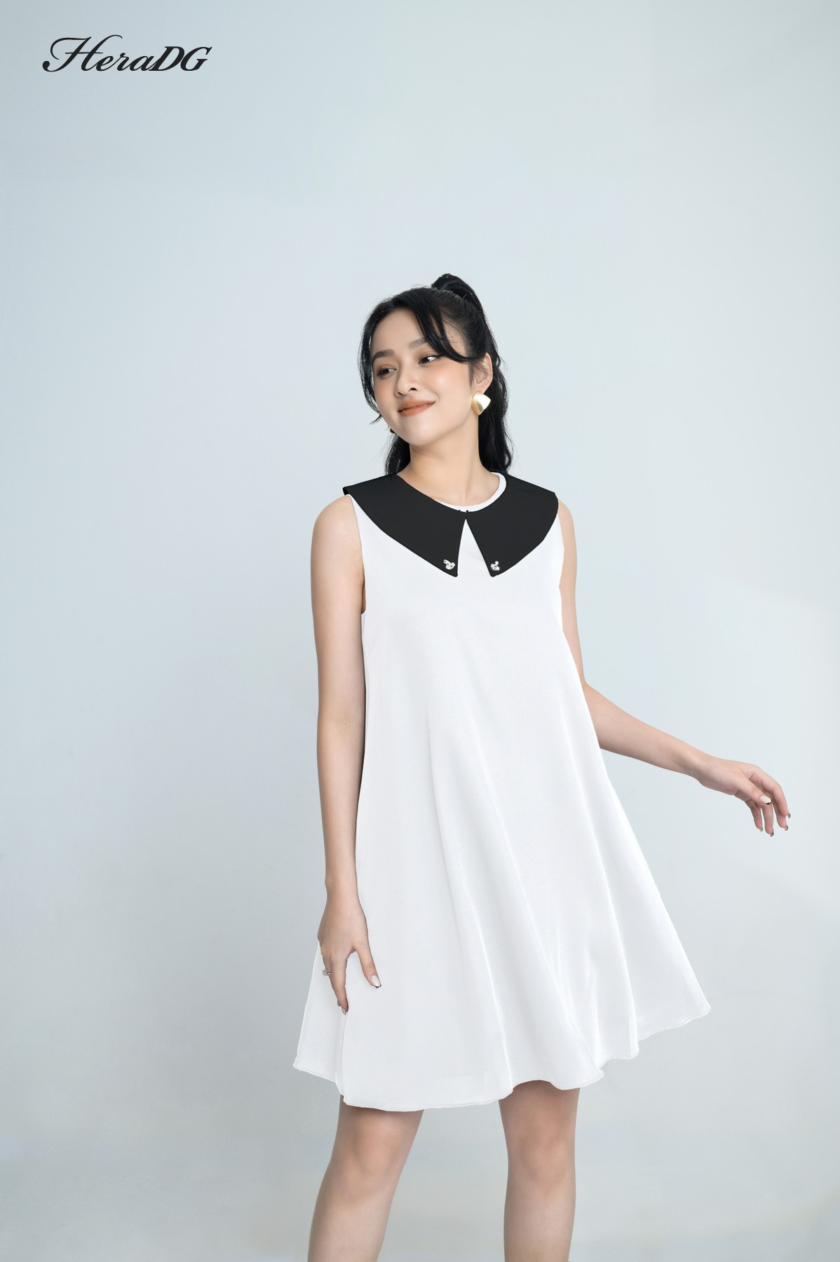 Váy suông vải dạ kẻ caro đen trắng V212 tại Hải Phòng  Phong cách thời  trang Váy mùa hè Thời trang