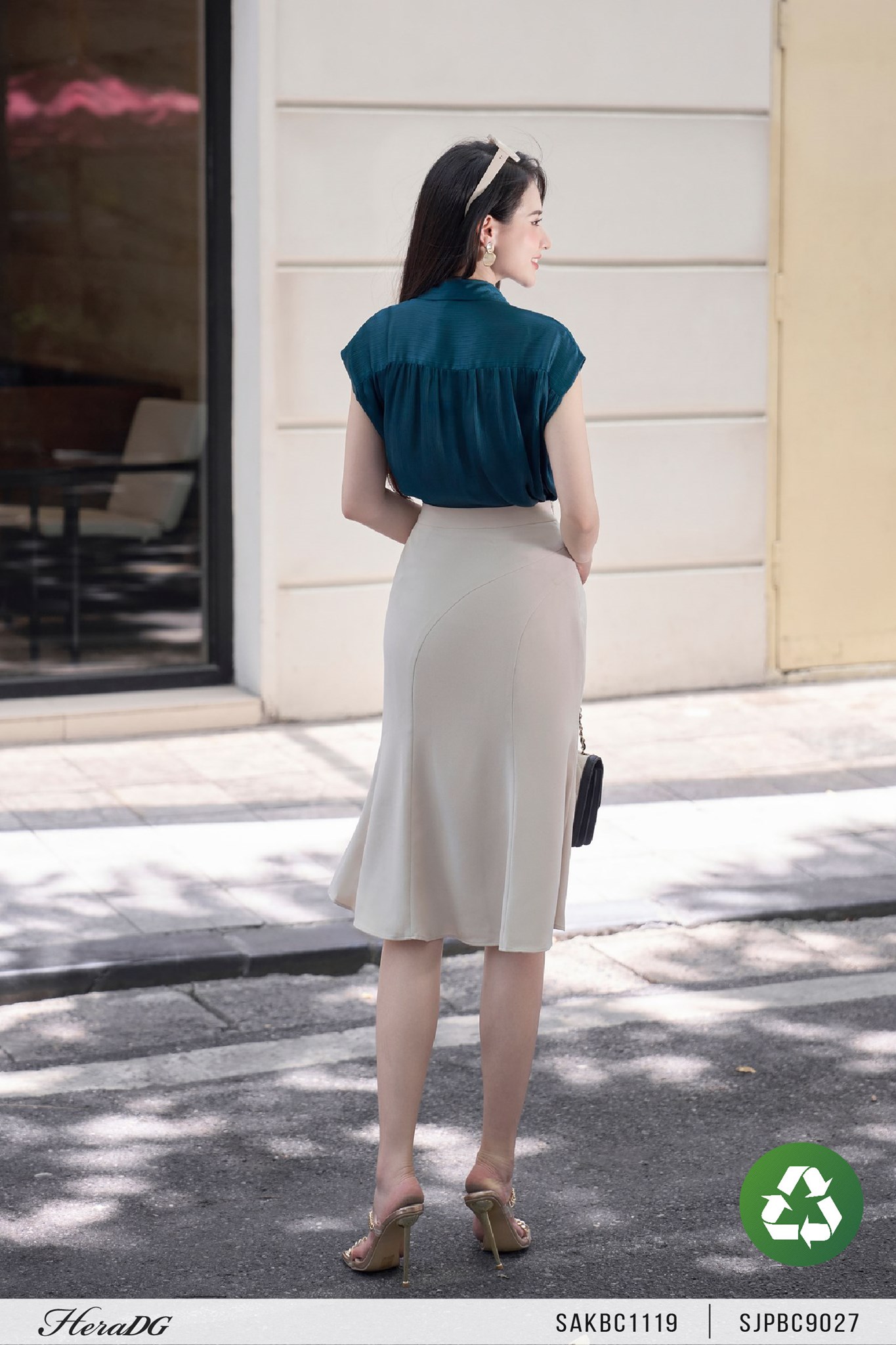 Chân váy jean ôm body đuôi cá dáng dài phong cách Hàn Quốc | Shopee Việt Nam