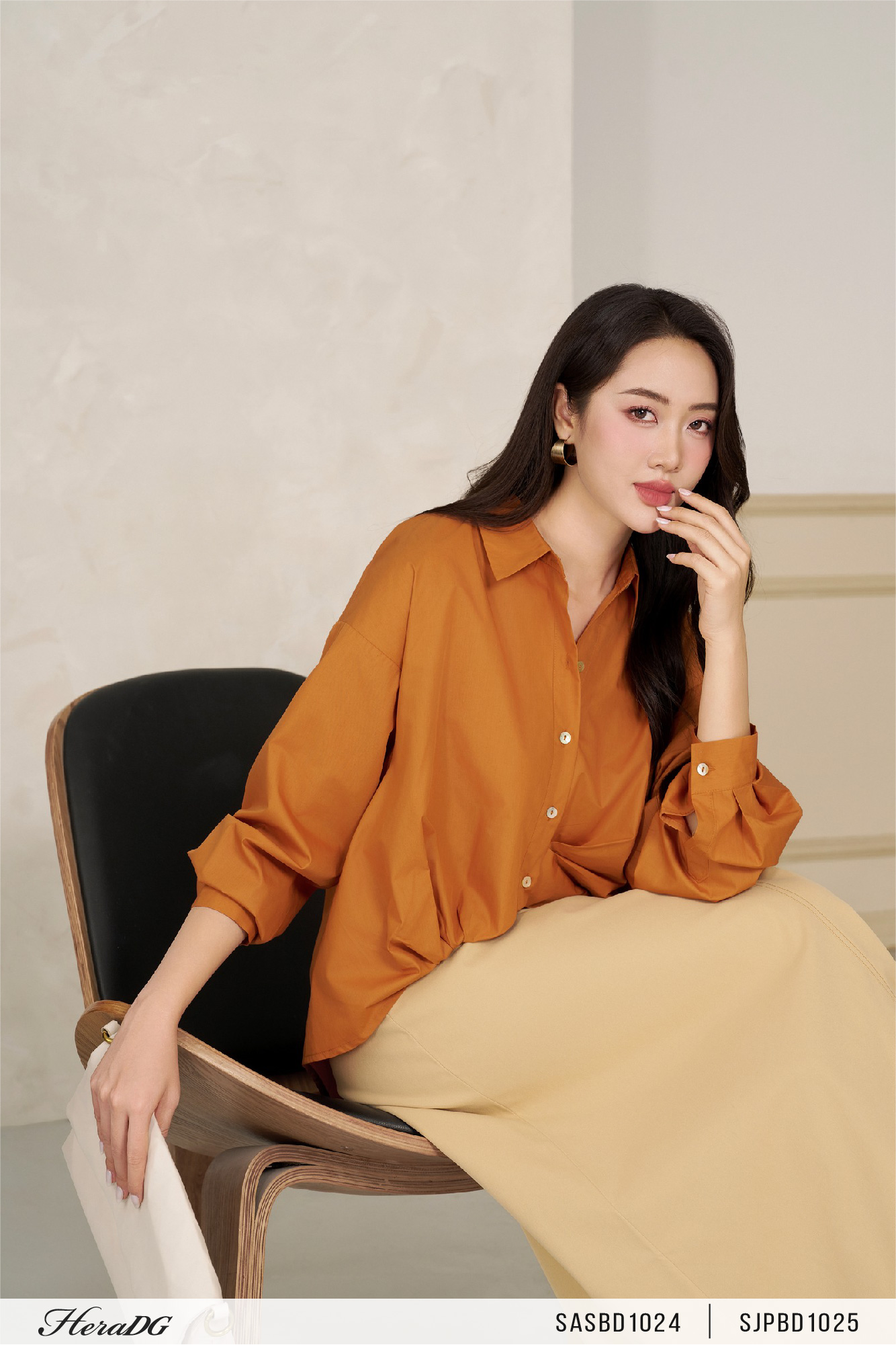 Ảnh của Áo sơ mi dáng rộng