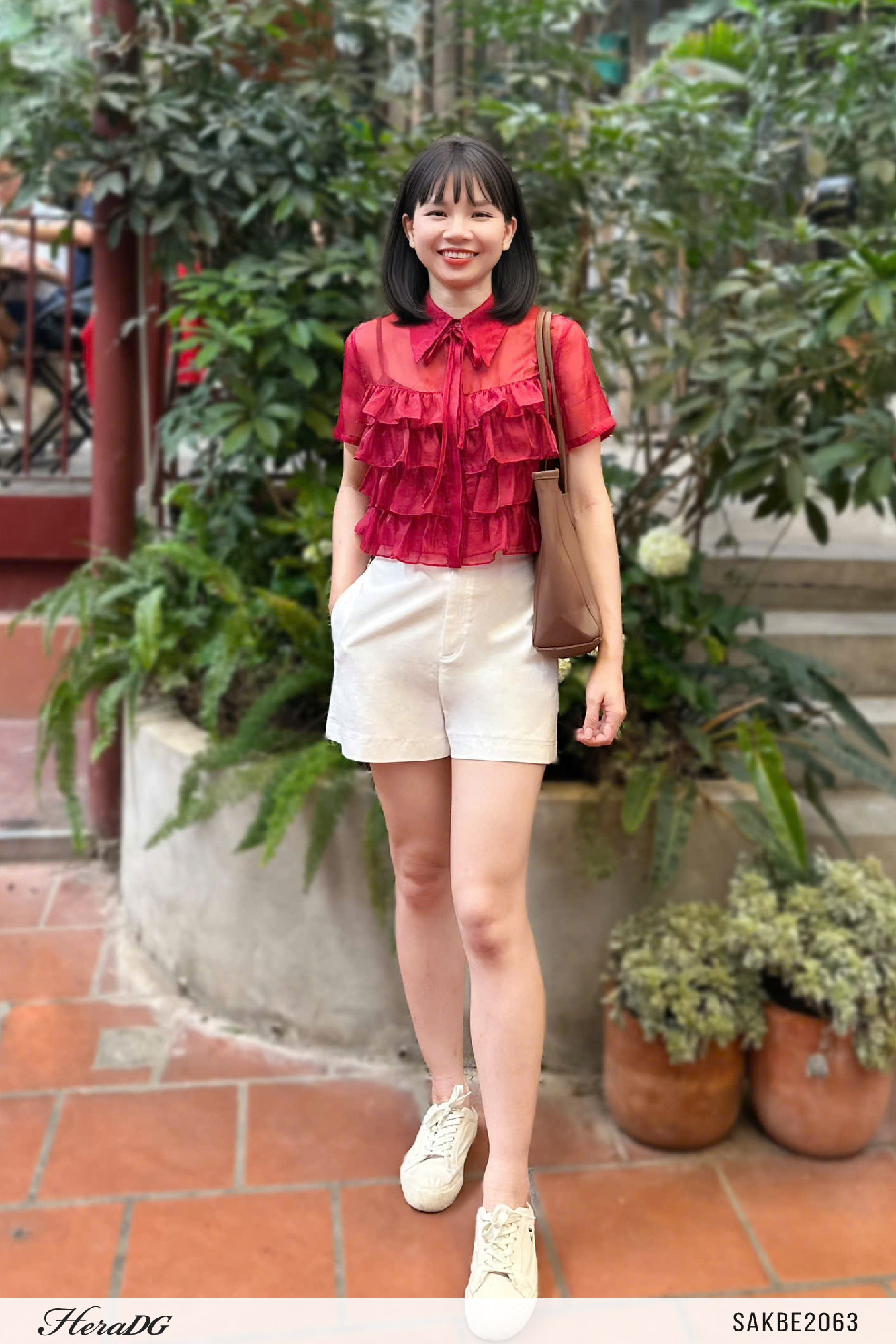 Ảnh của Áo sơ mi tơ bèo tầng