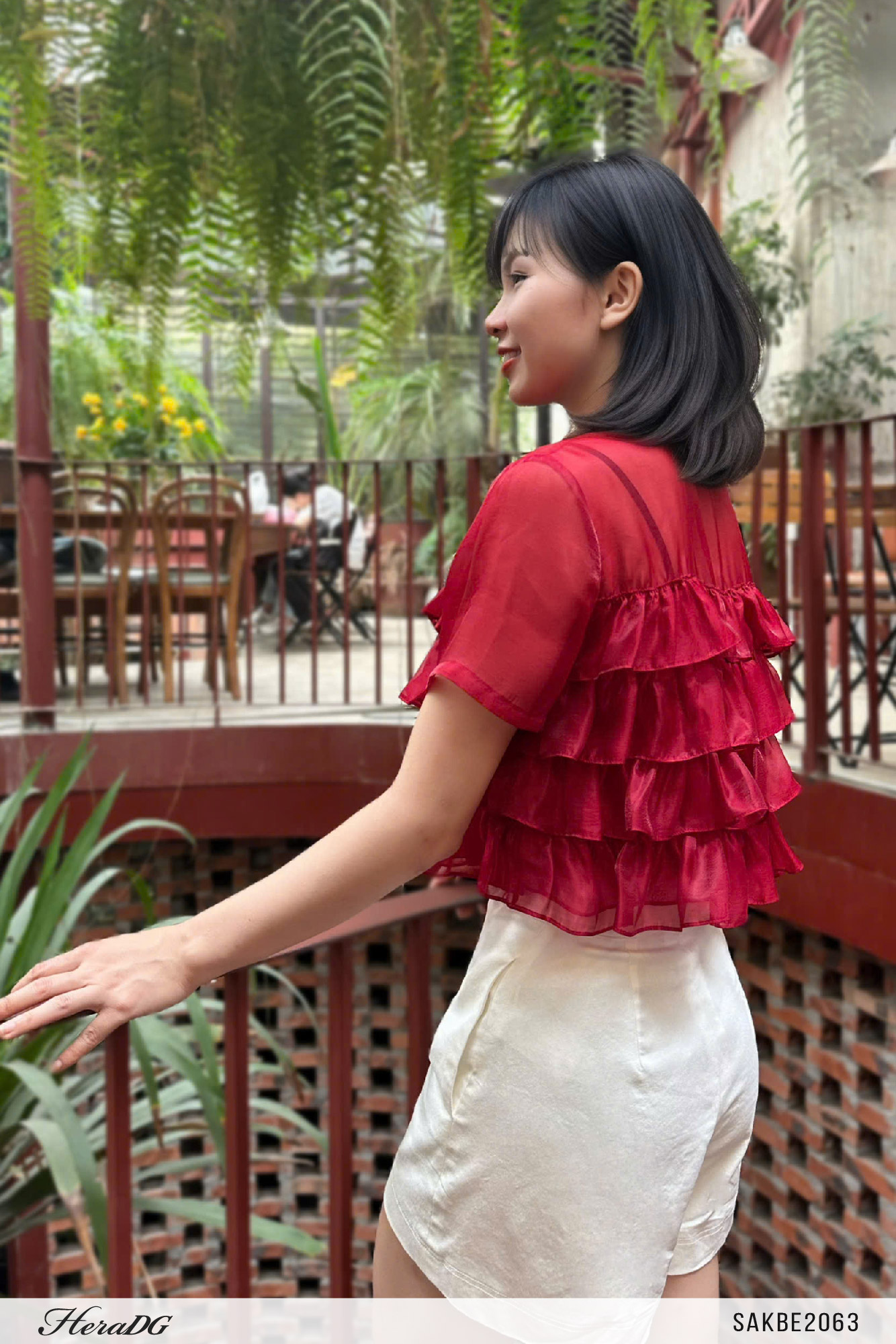 Ảnh của Áo sơ mi tơ bèo tầng