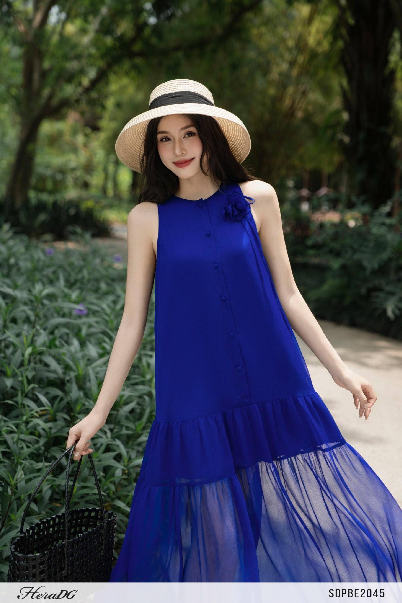 Ảnh của Đầm suông đính hoa