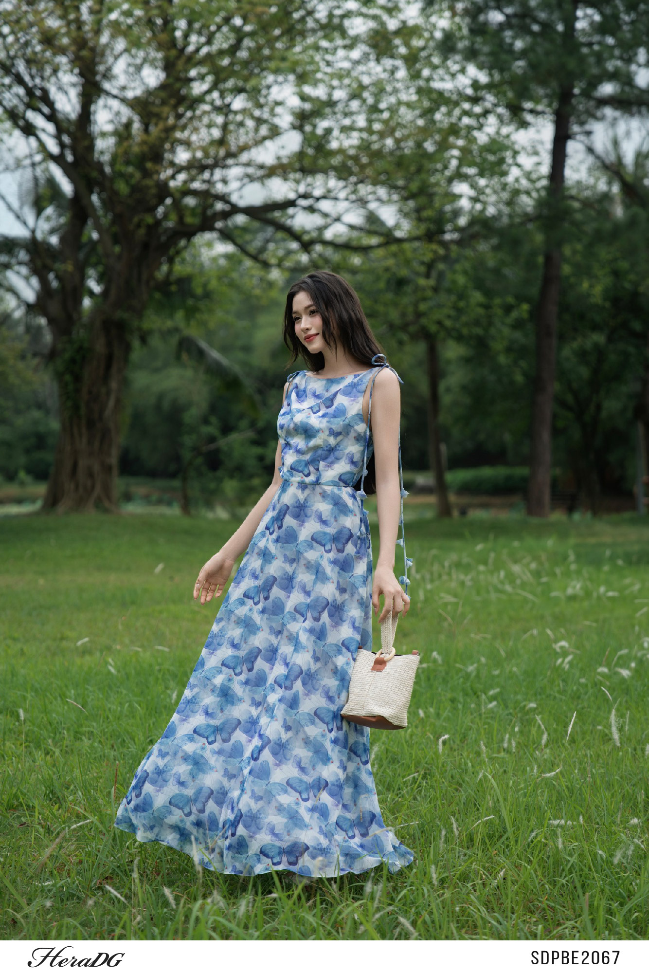 Ảnh của Đầm maxi cổ đổ sau