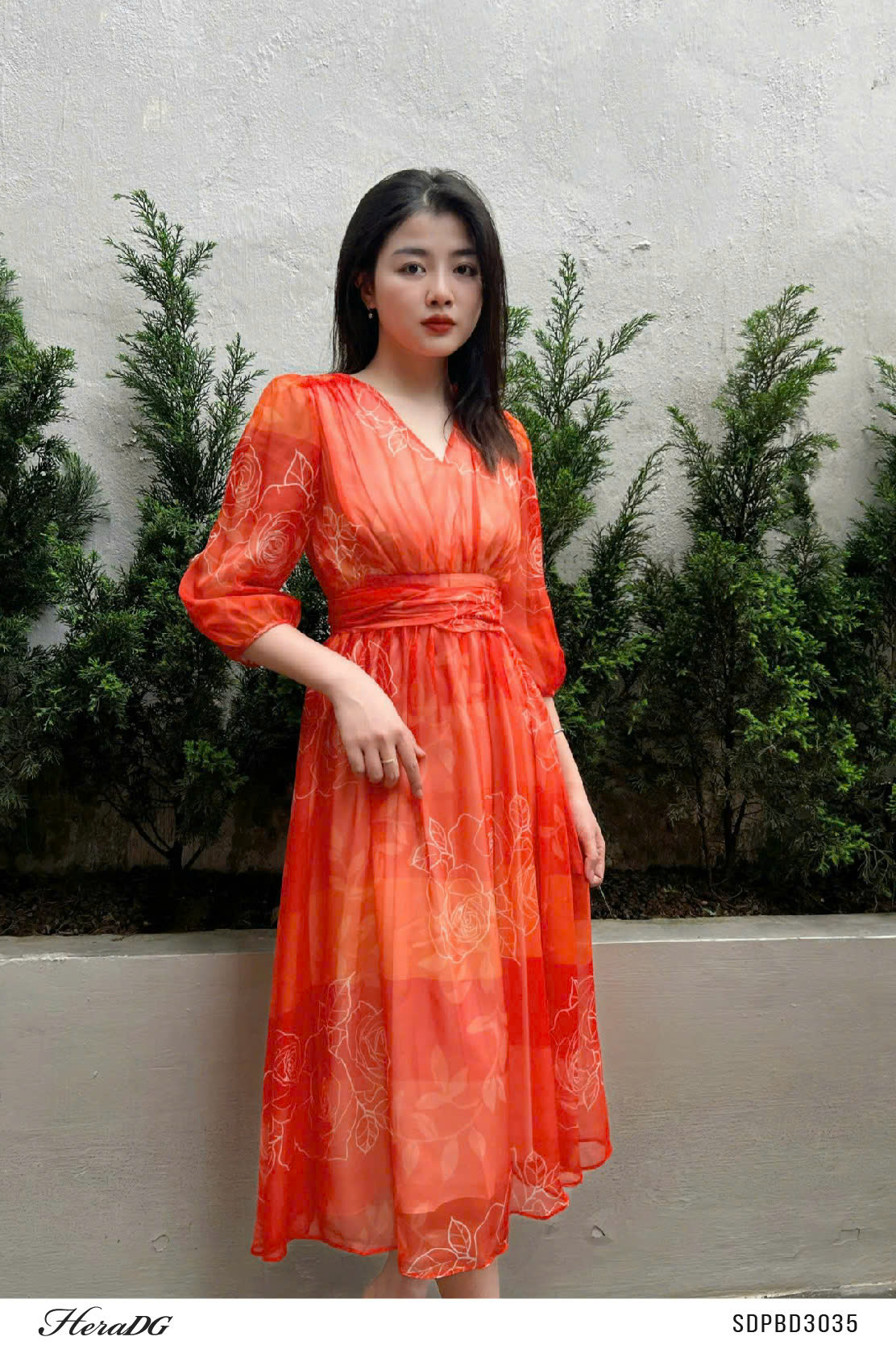 Ảnh của Đầm tơ xoè
