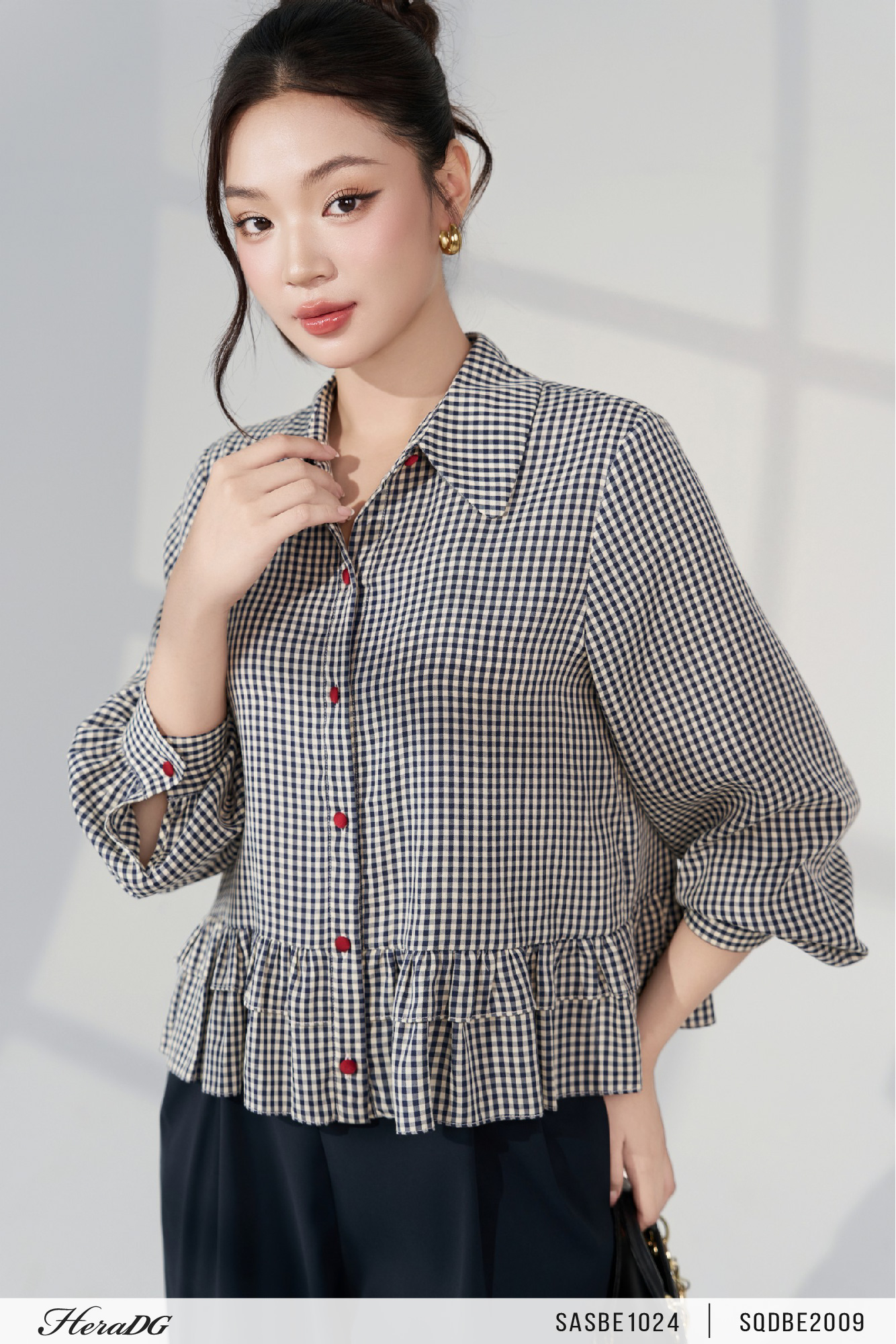 Ảnh của Áo sơ mi kẻ nhún