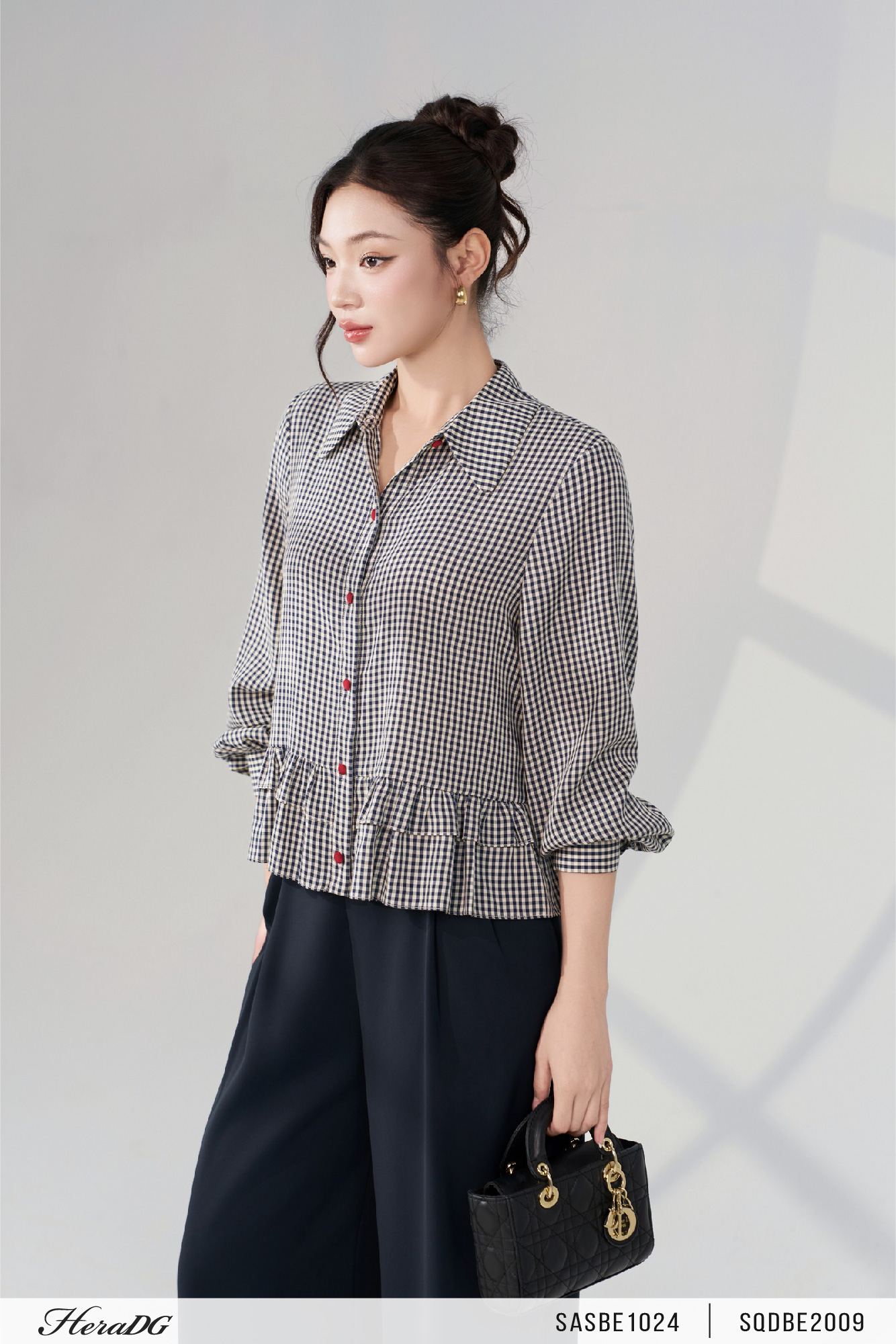 Ảnh của Áo sơ mi kẻ nhún