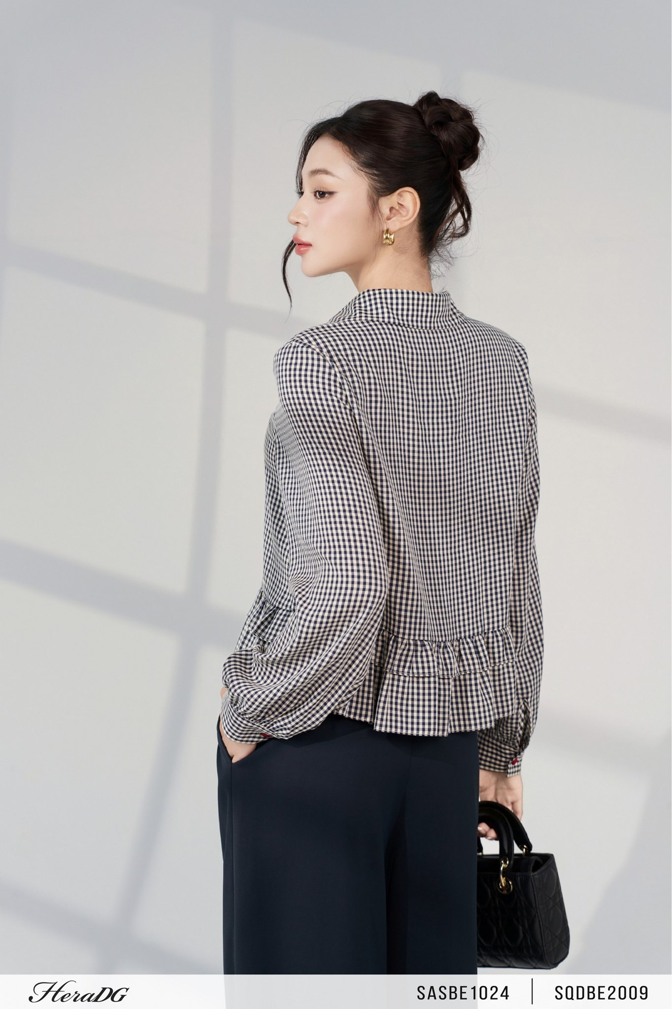 Ảnh của Áo sơ mi kẻ nhún