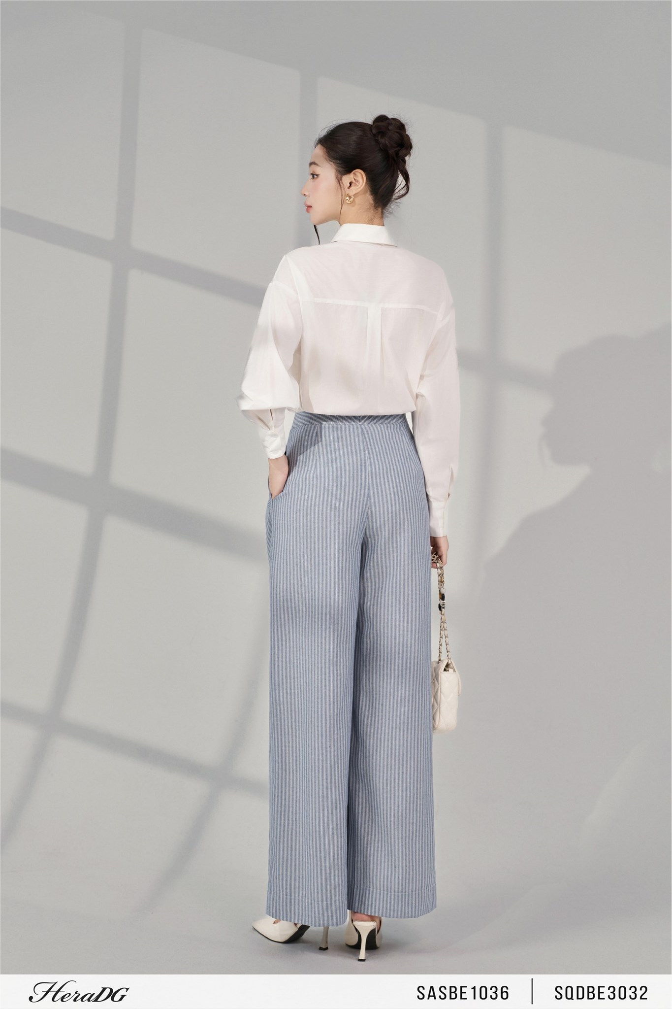 Ảnh của Áo sơ mi cà vạt đính nơ