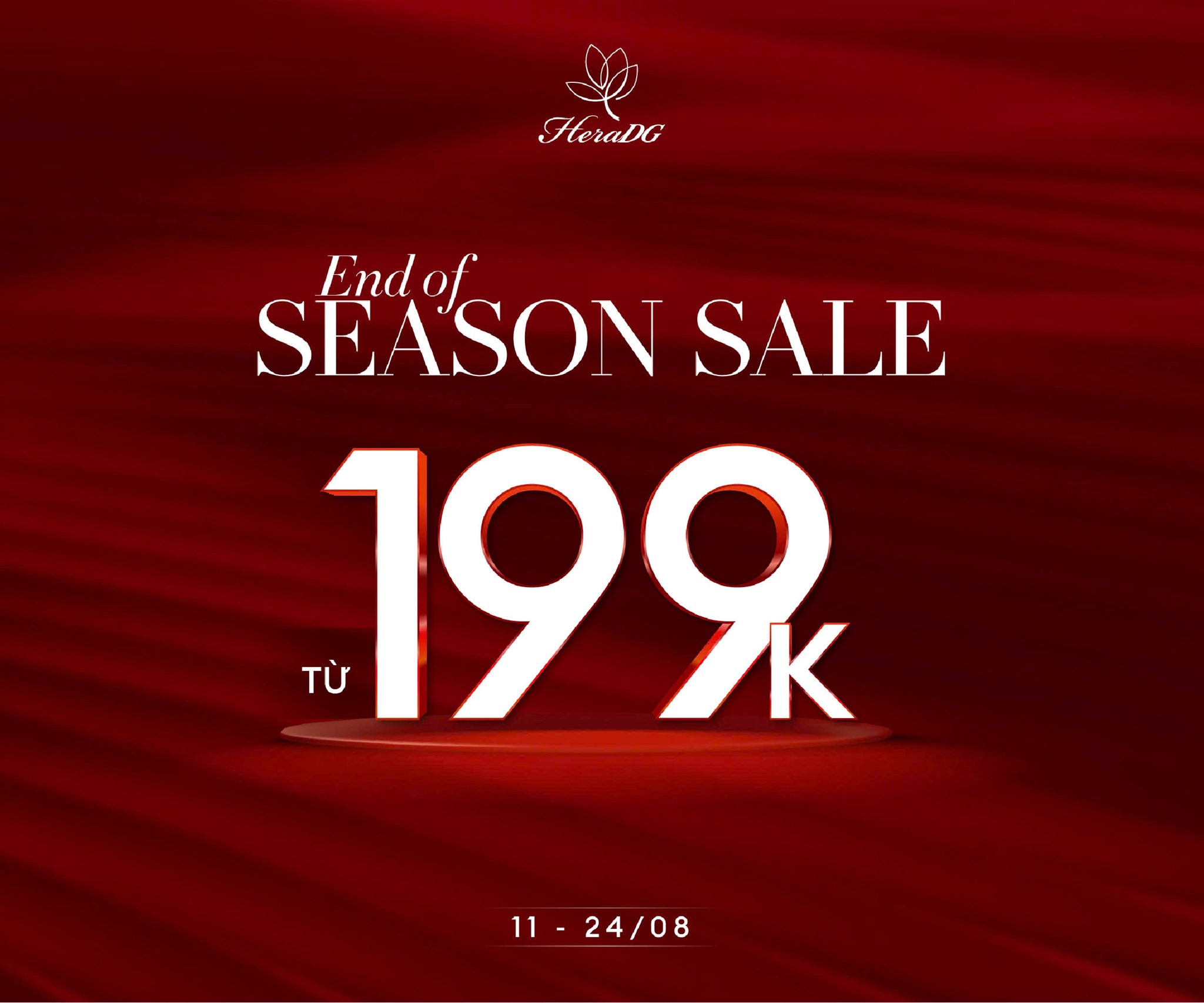 END OF SEASON SALE - ĐỒNG GIÁ TỪ 199K