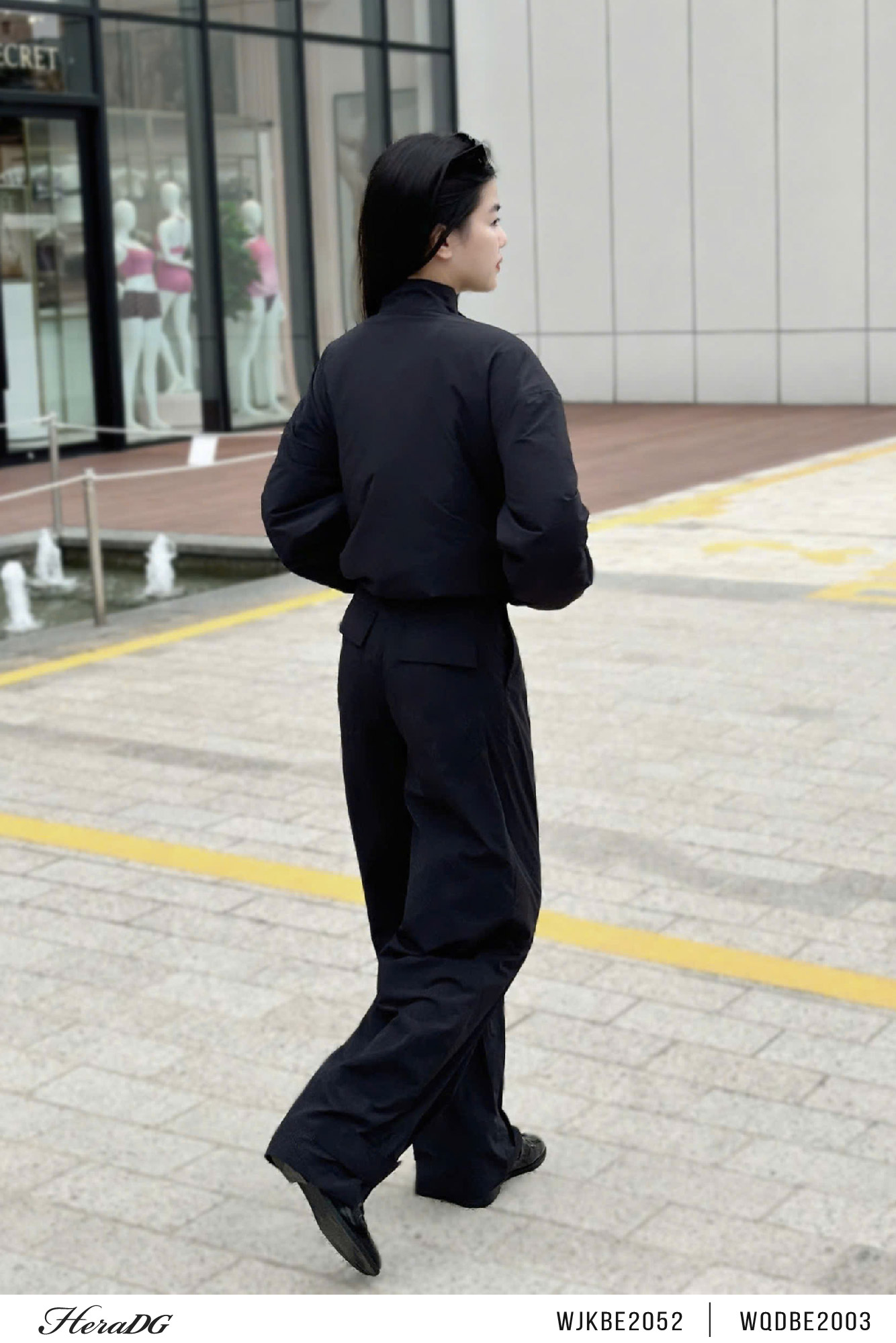 Ảnh của Quần gió suông có đai gấu