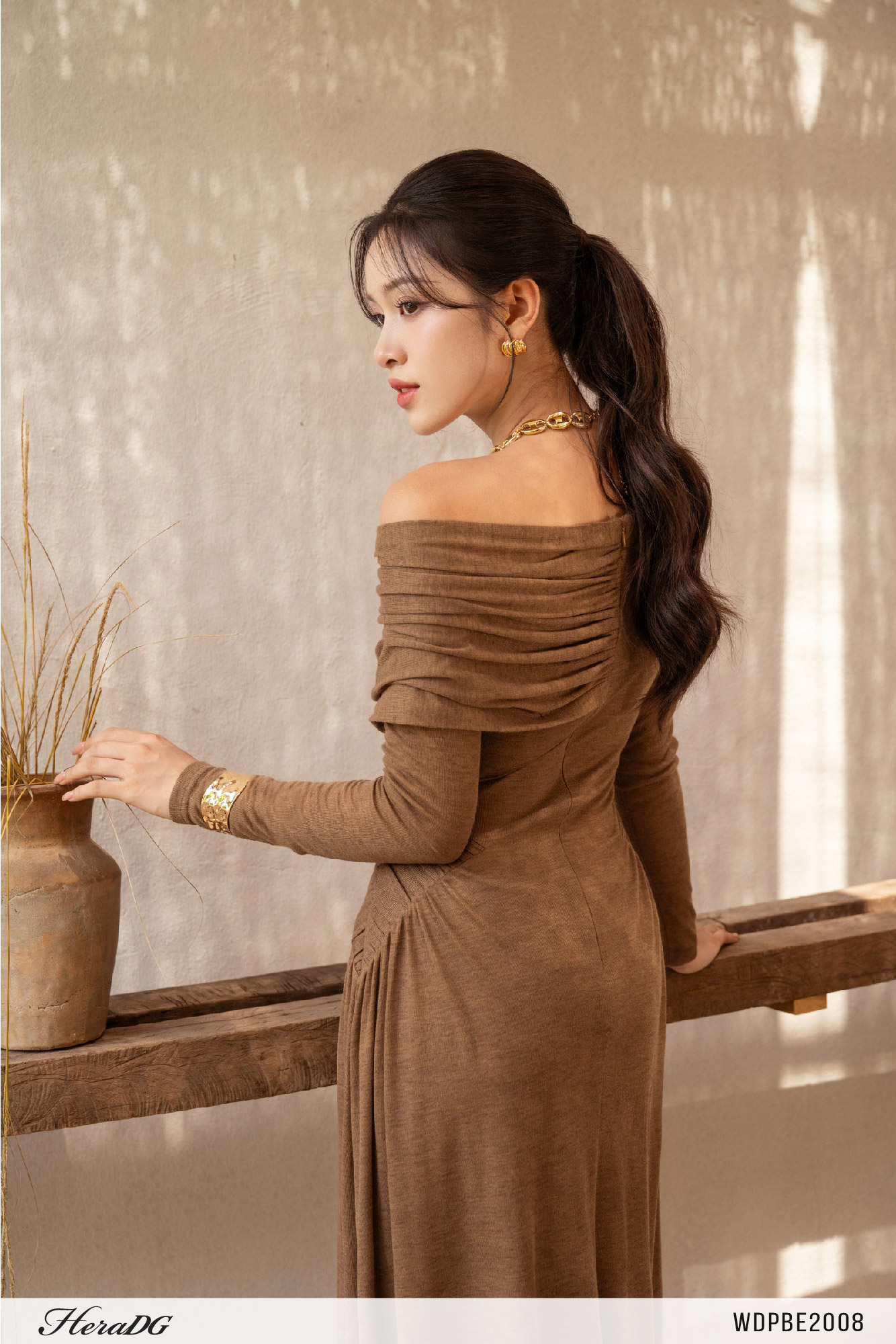 Ảnh của Đầm xoè nhún hông