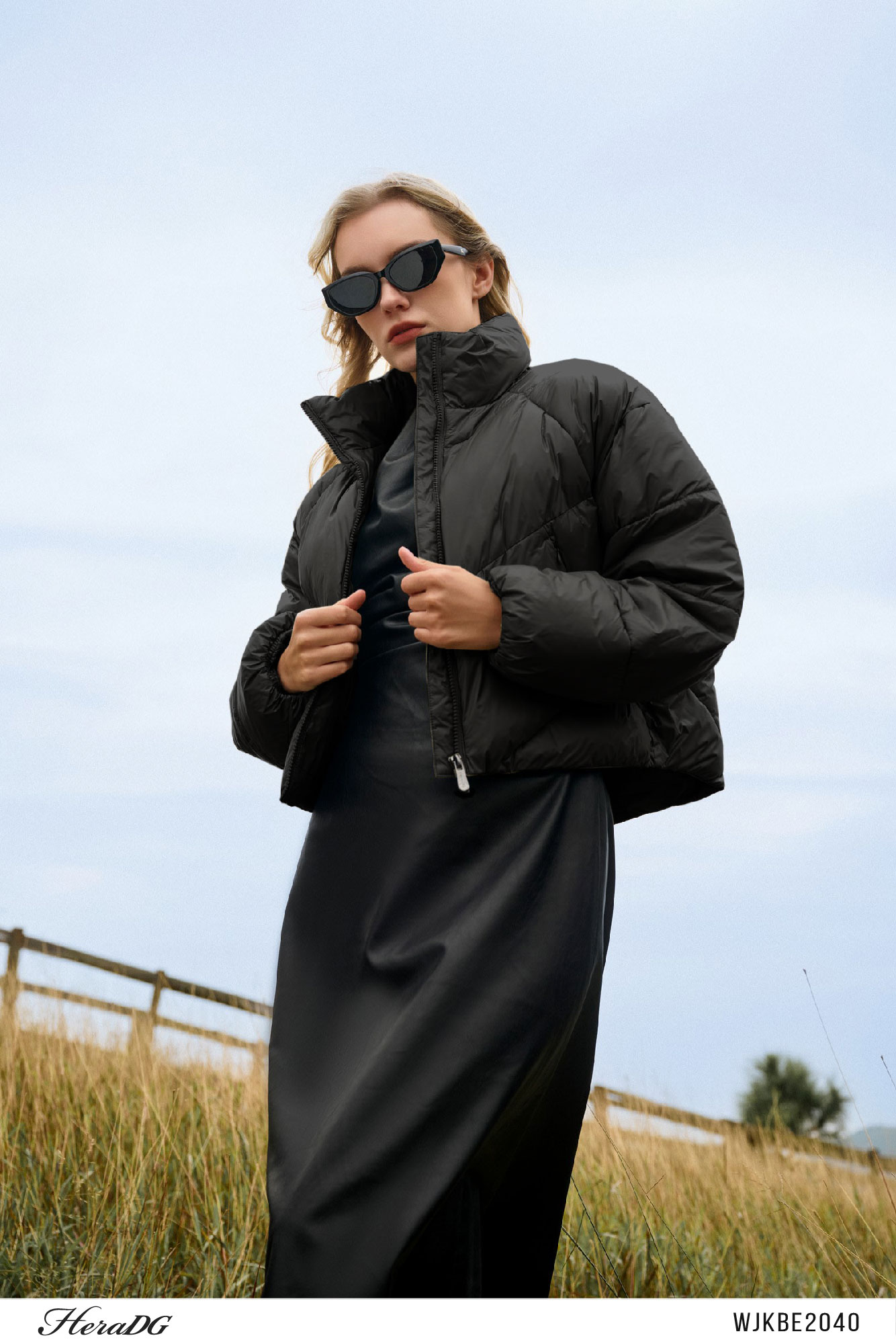 Ảnh của Áo phao 3 lớp dáng ngắn bomber