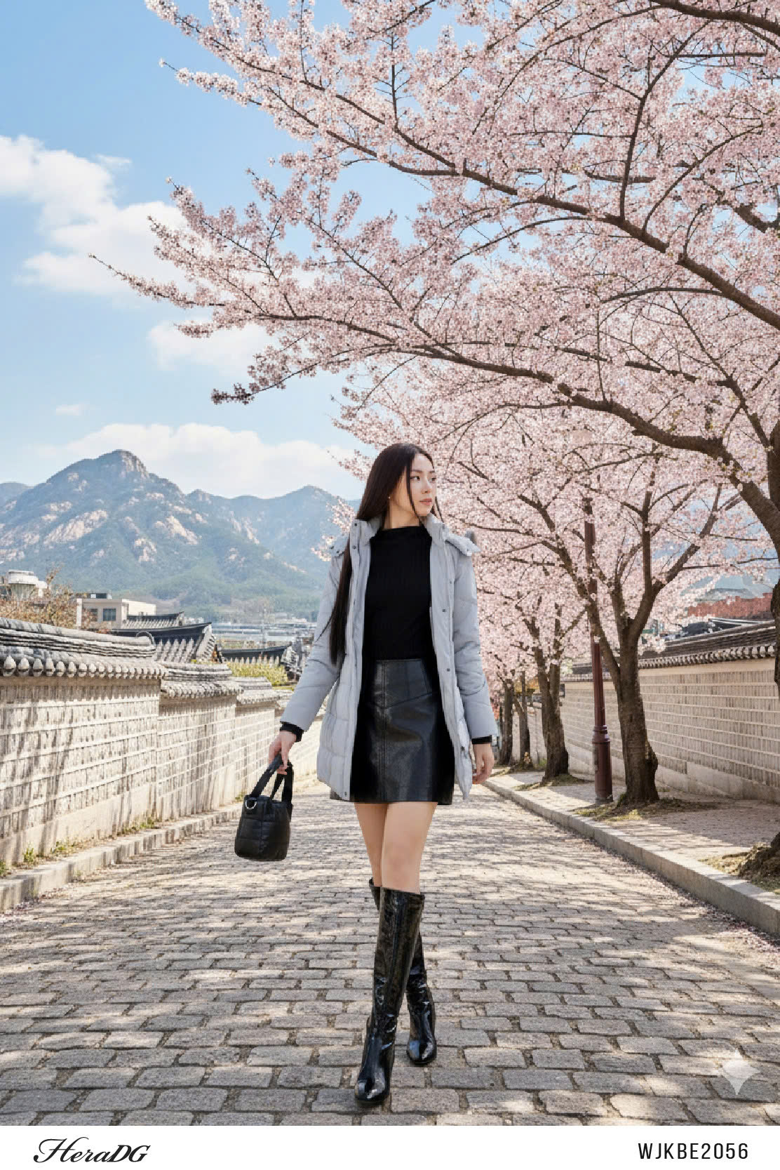 Ảnh của Áo phao 3 lớp dáng lỡ đai liền