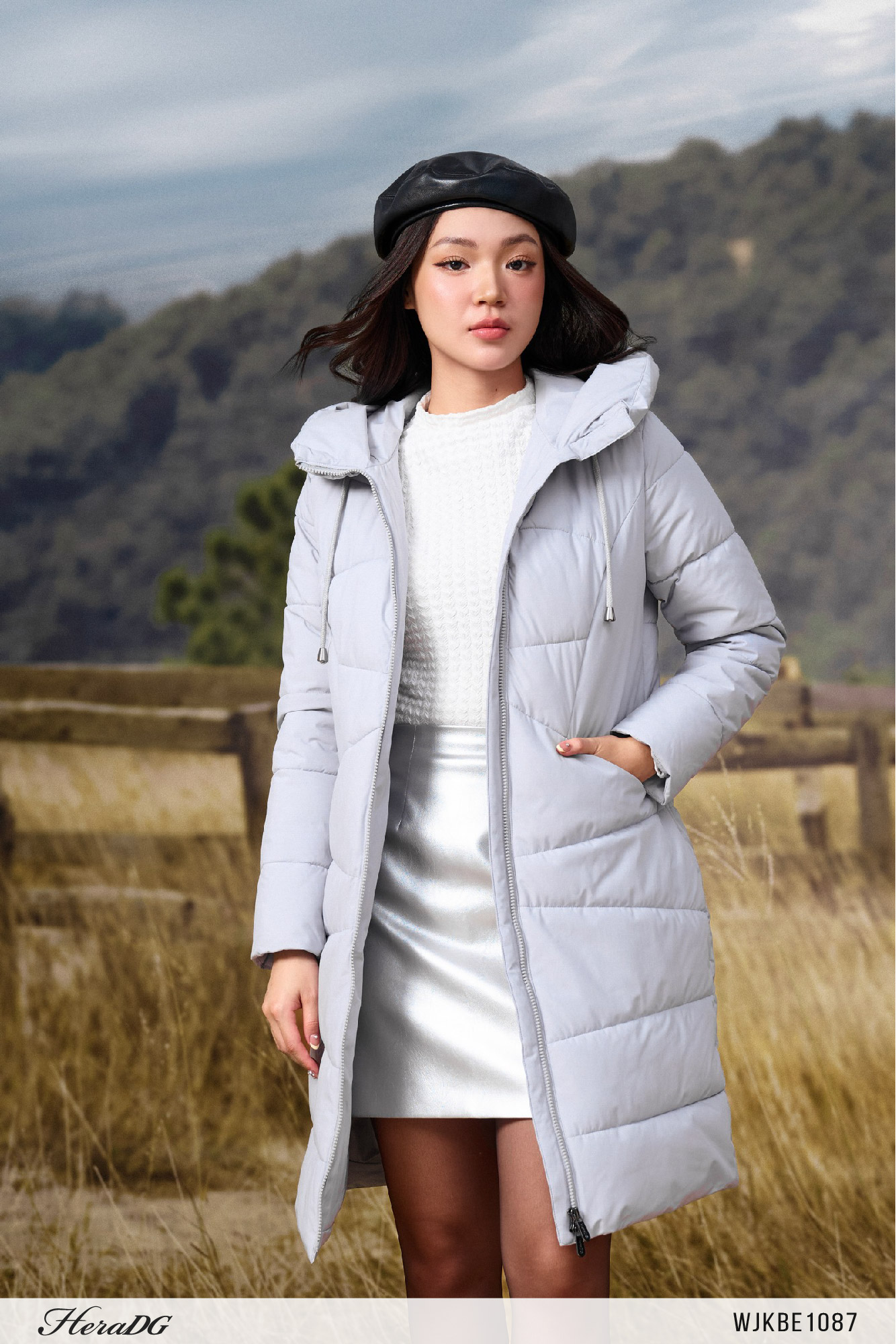 Ảnh của Áo phao 3 lớp dáng dài khoá 2 chiều