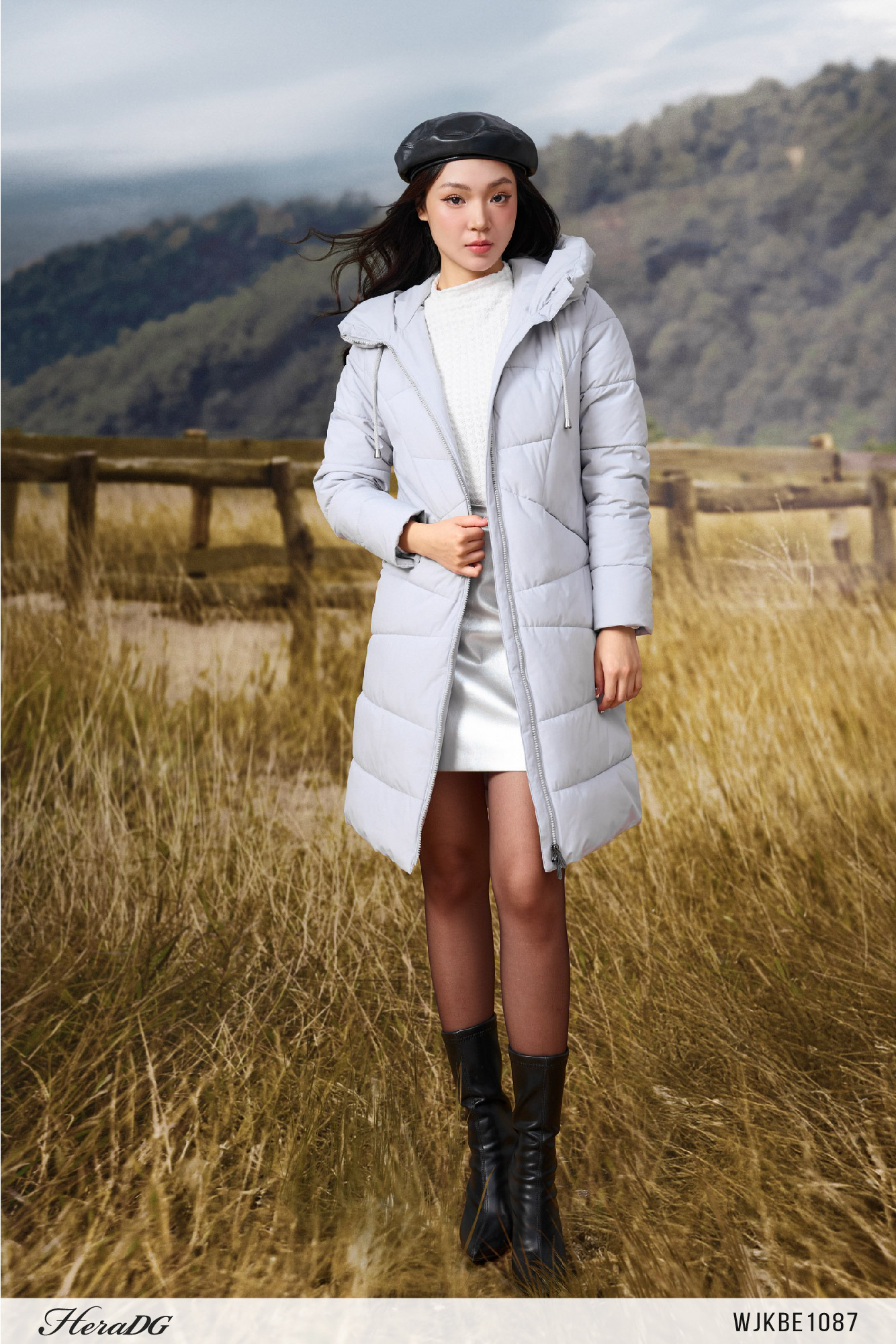 Ảnh của Áo phao 3 lớp dáng dài khoá 2 chiều