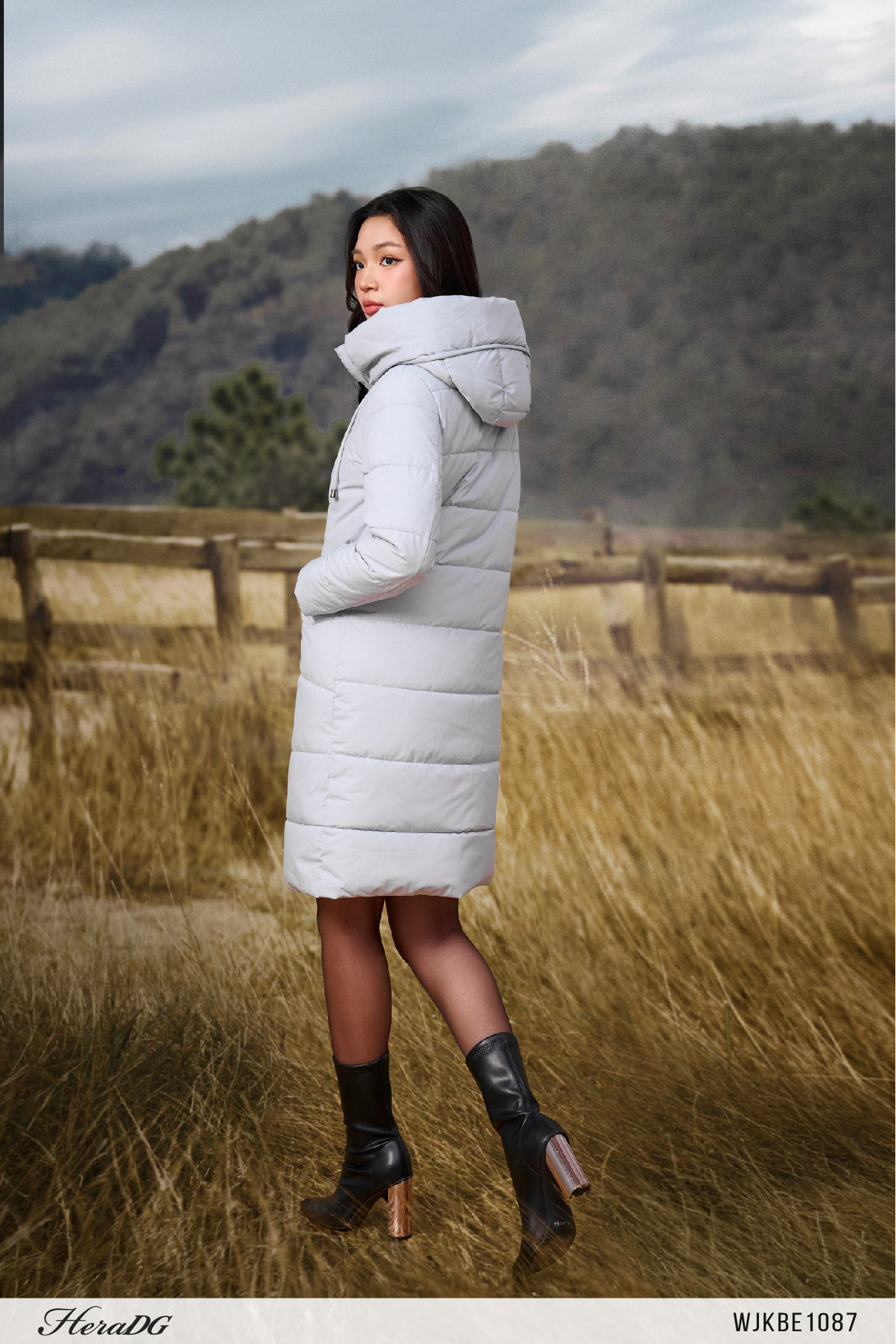 Ảnh của Áo phao 3 lớp dáng dài khoá 2 chiều