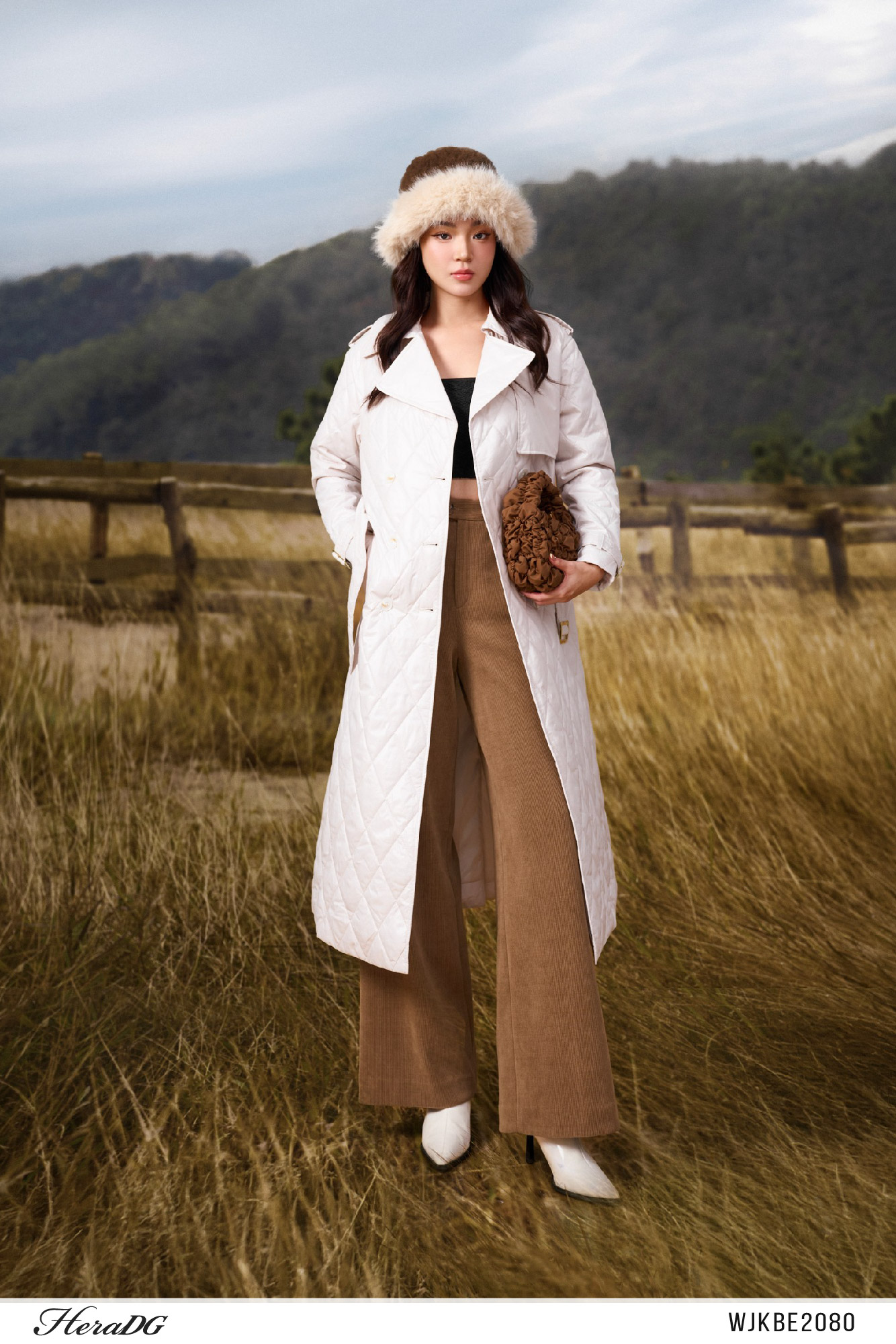 Ảnh của Áo phao 3 lớp dáng dài trenchcoat