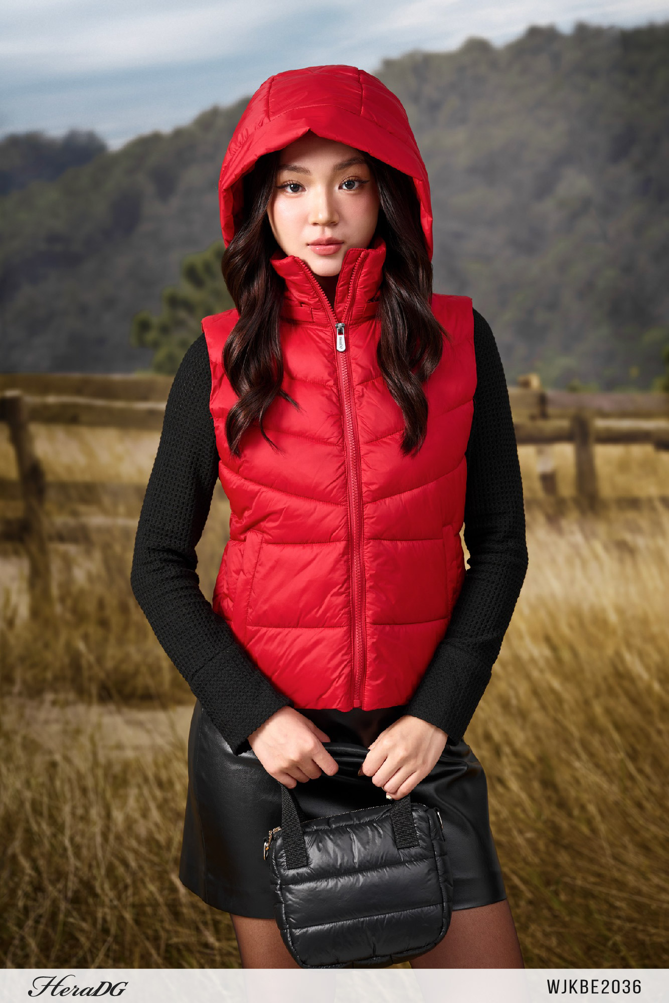 Ảnh của Áo gile 3 lớp mũ rời