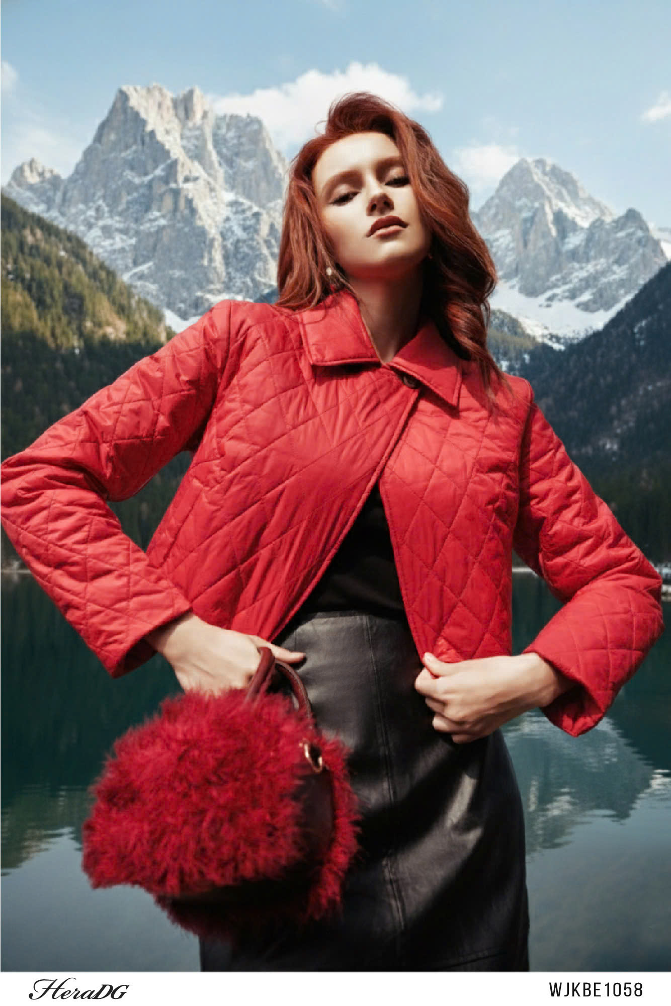 Ảnh của Áo phao 3 lớp dáng ngắn chun eo