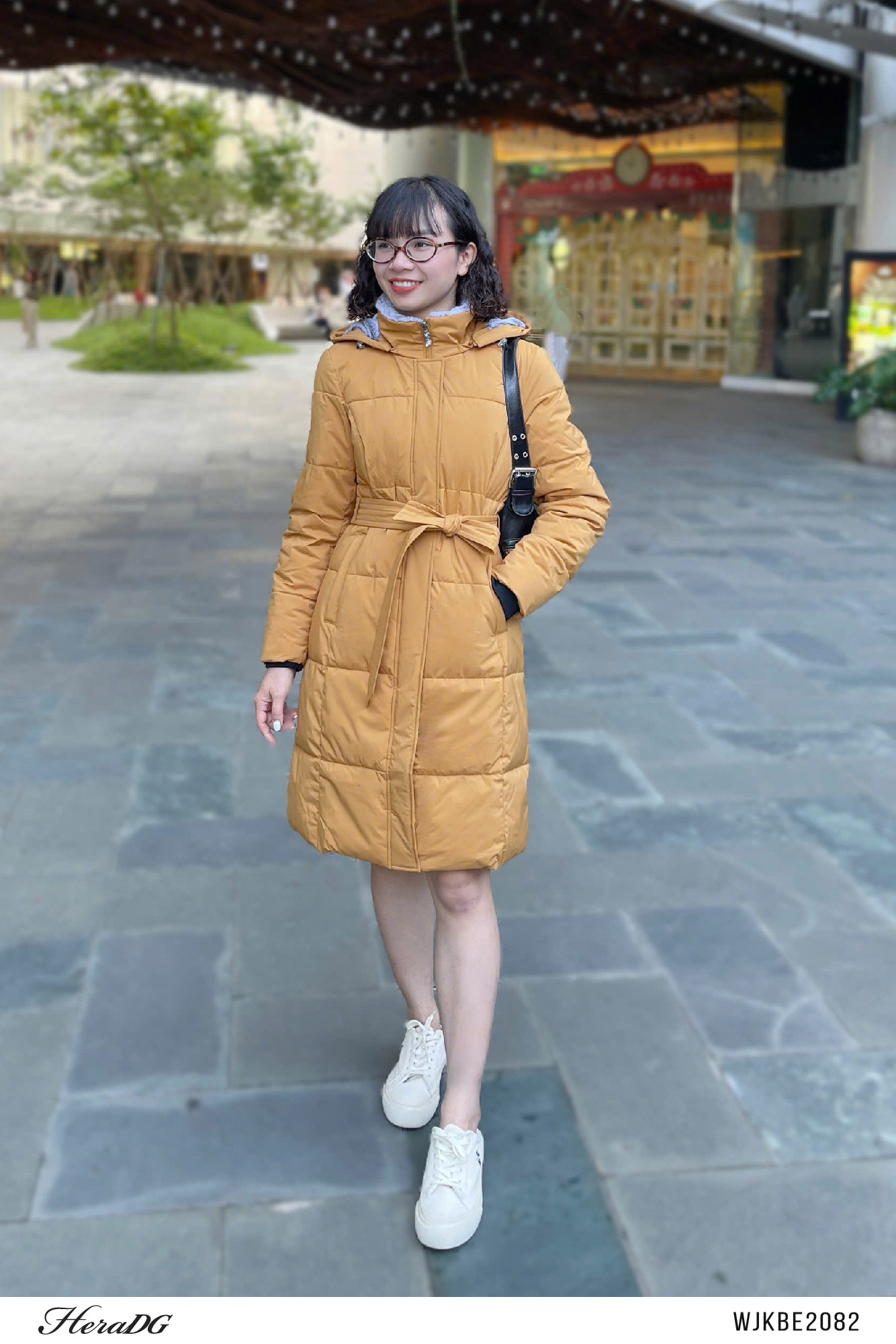 Ảnh của Áo phao 3 lớp dáng dài mũ lông