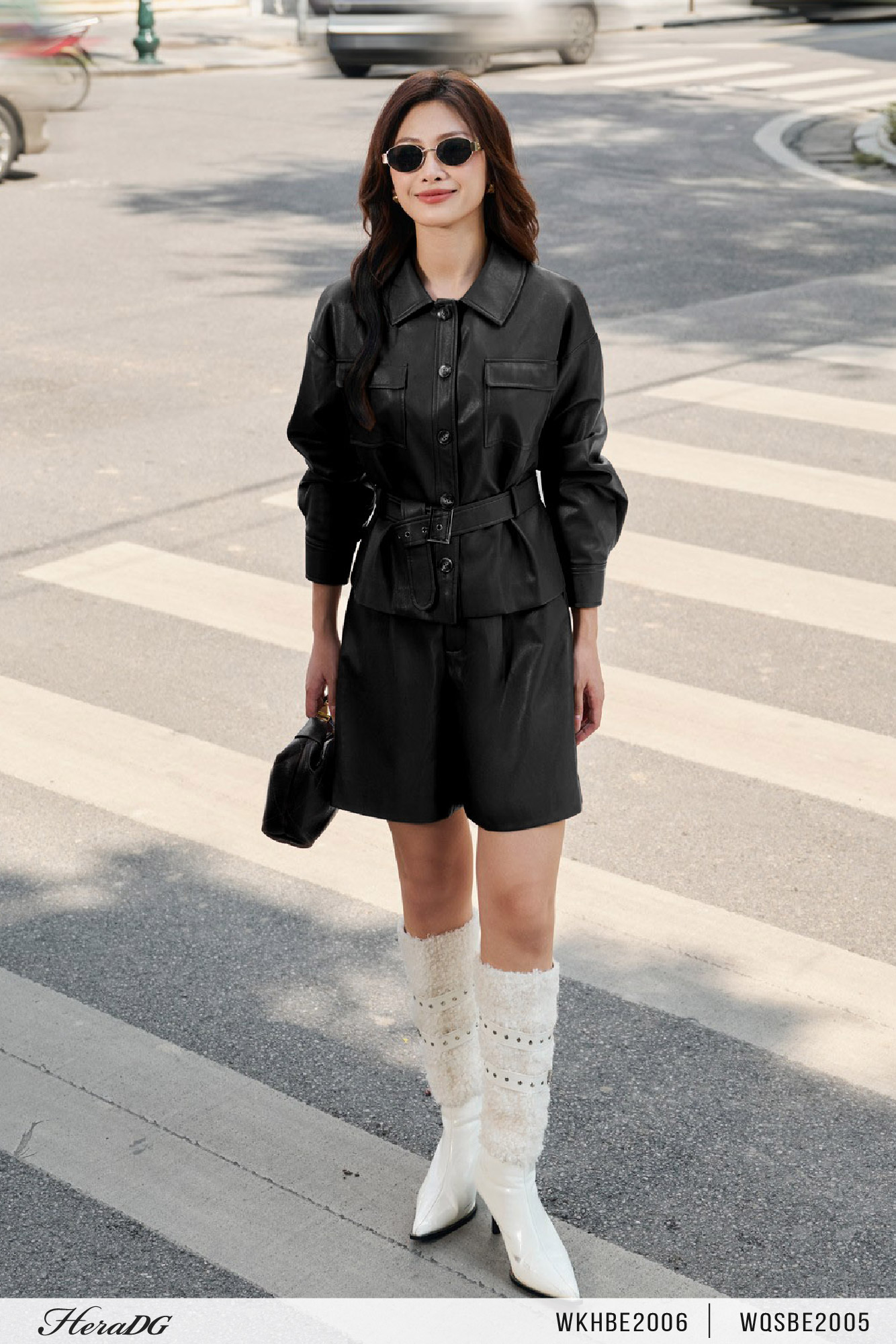 Ảnh của Quần short da