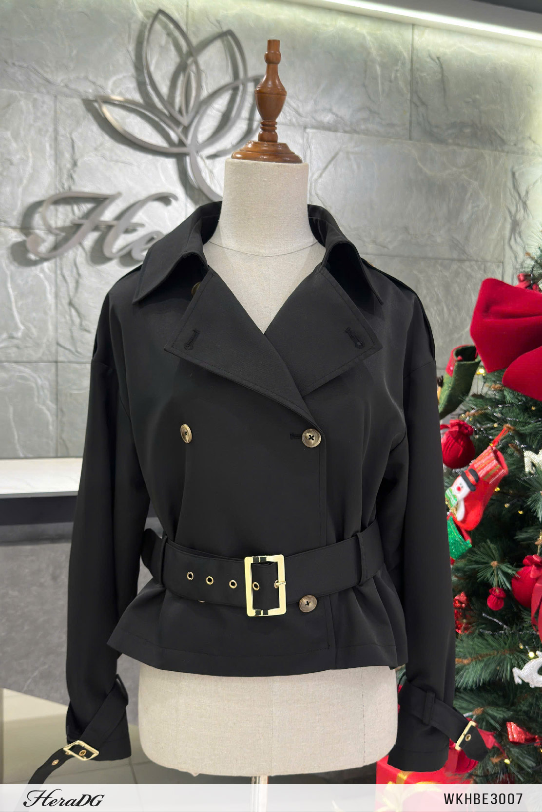 Ảnh của Áo khoác trench coat dáng ngắn