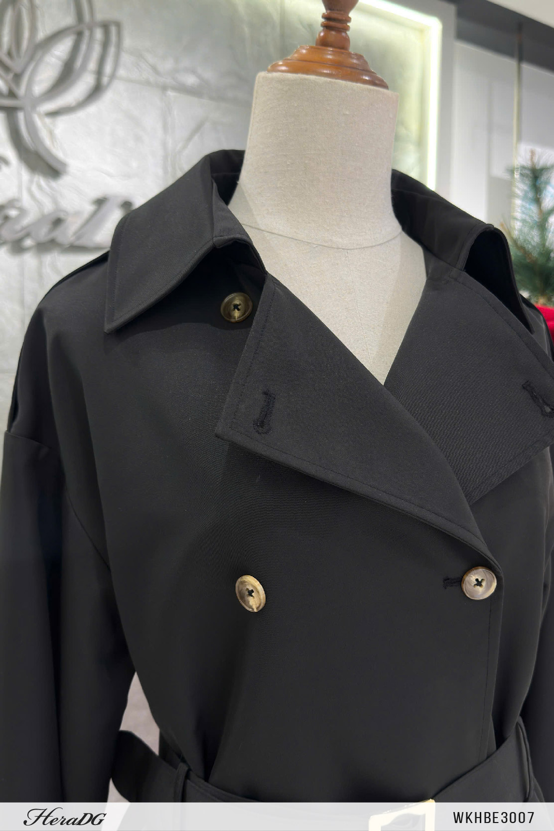 Ảnh của Áo khoác trench coat dáng ngắn