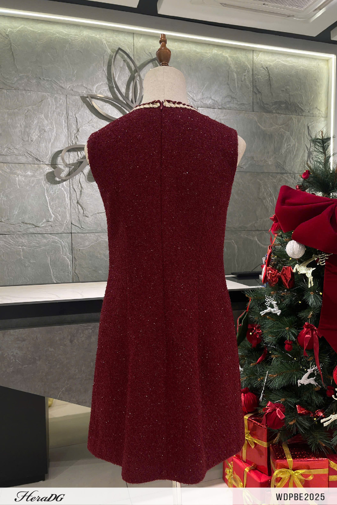 Ảnh của Đầm tweed dáng A