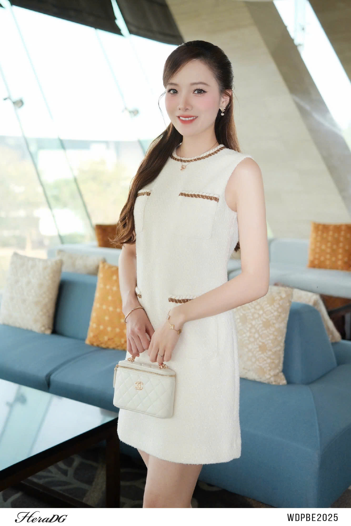 Ảnh của Đầm tweed dáng A