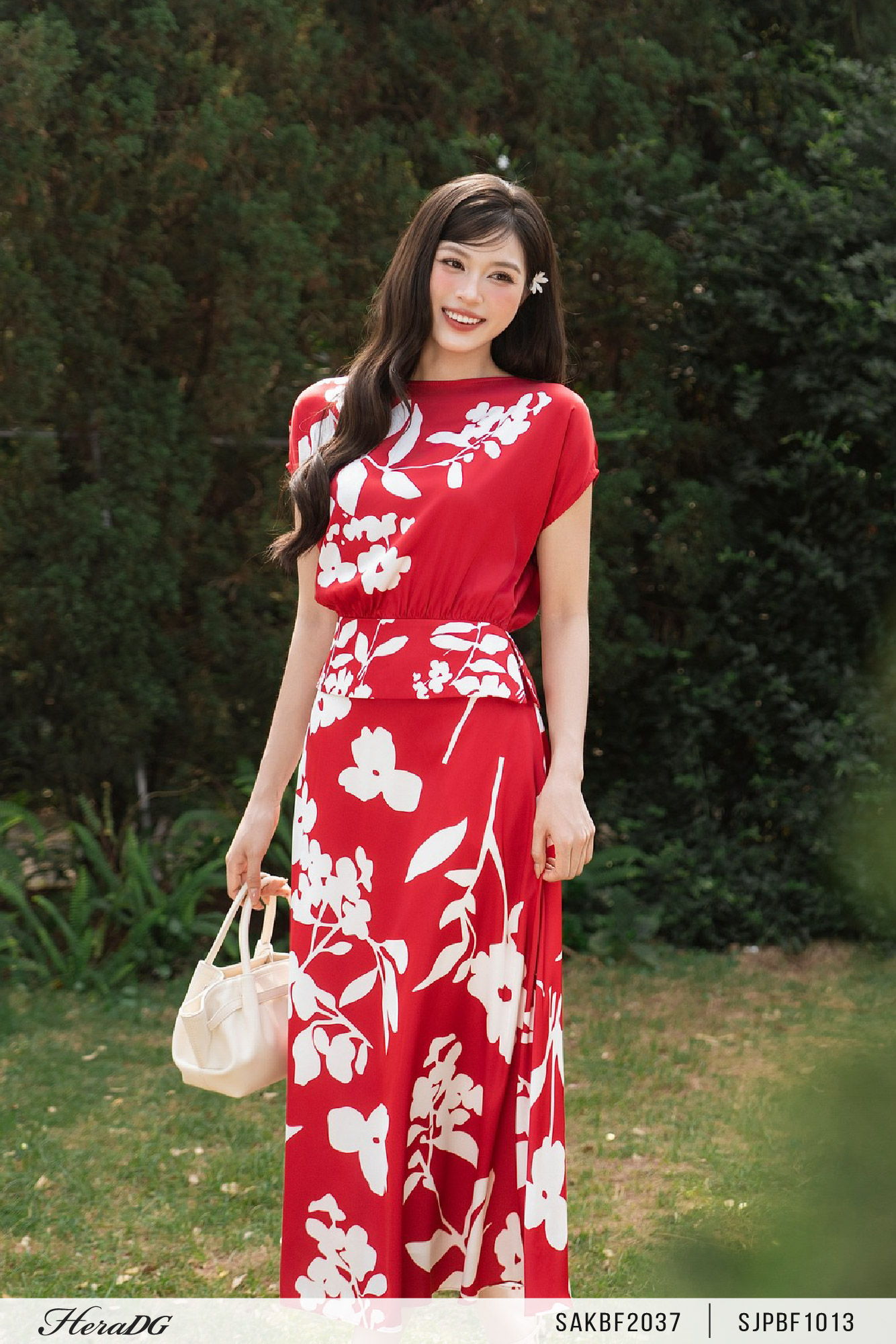 Ảnh của Chân váy họa tiết dáng xòe