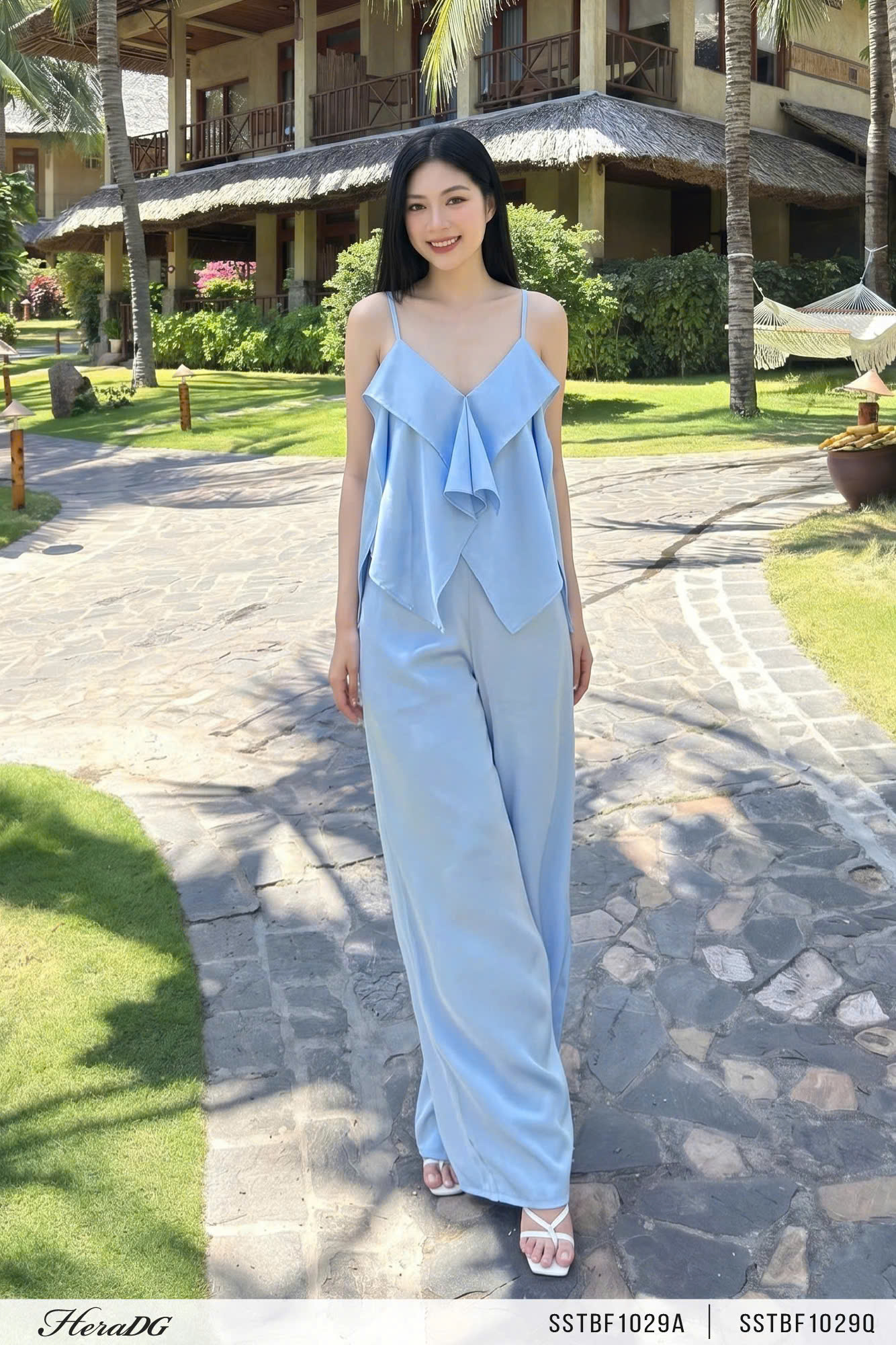 Ảnh của Quần lụa xẻ sườn