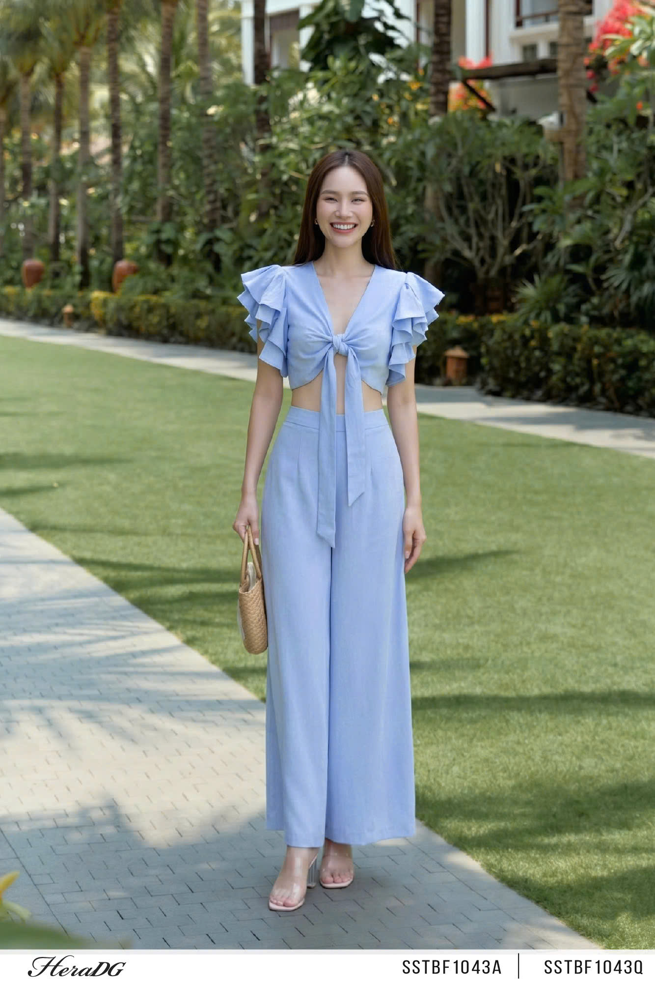 Ảnh của Quần linen dáng suông