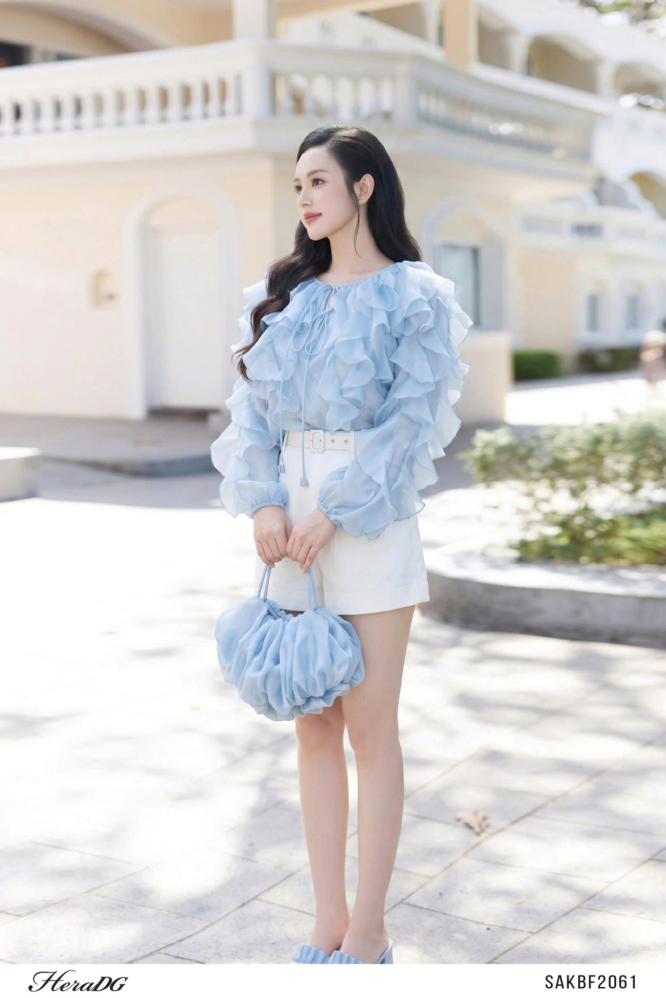 Ảnh của Áo kiểu bèo rủ dọc thân