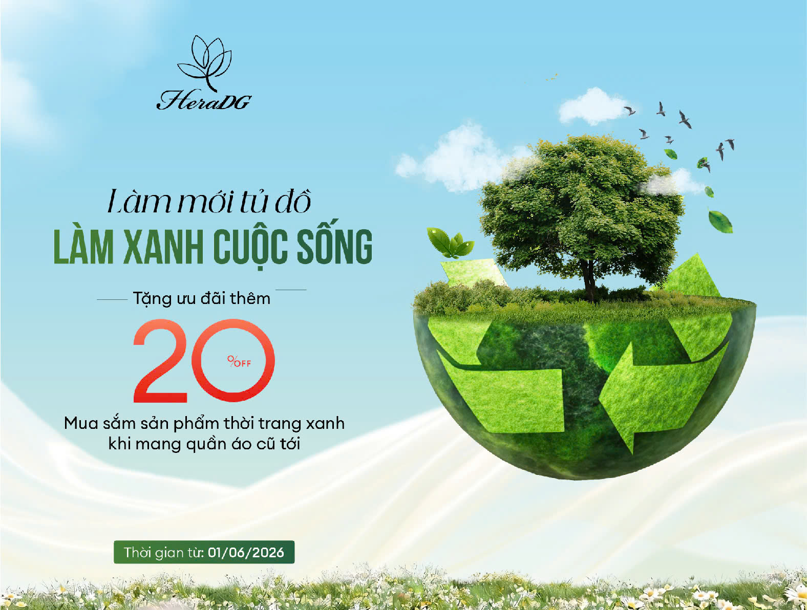 LÀM MỚI TỦ ĐỒ - LÀM XANH CUỘC SỐNG