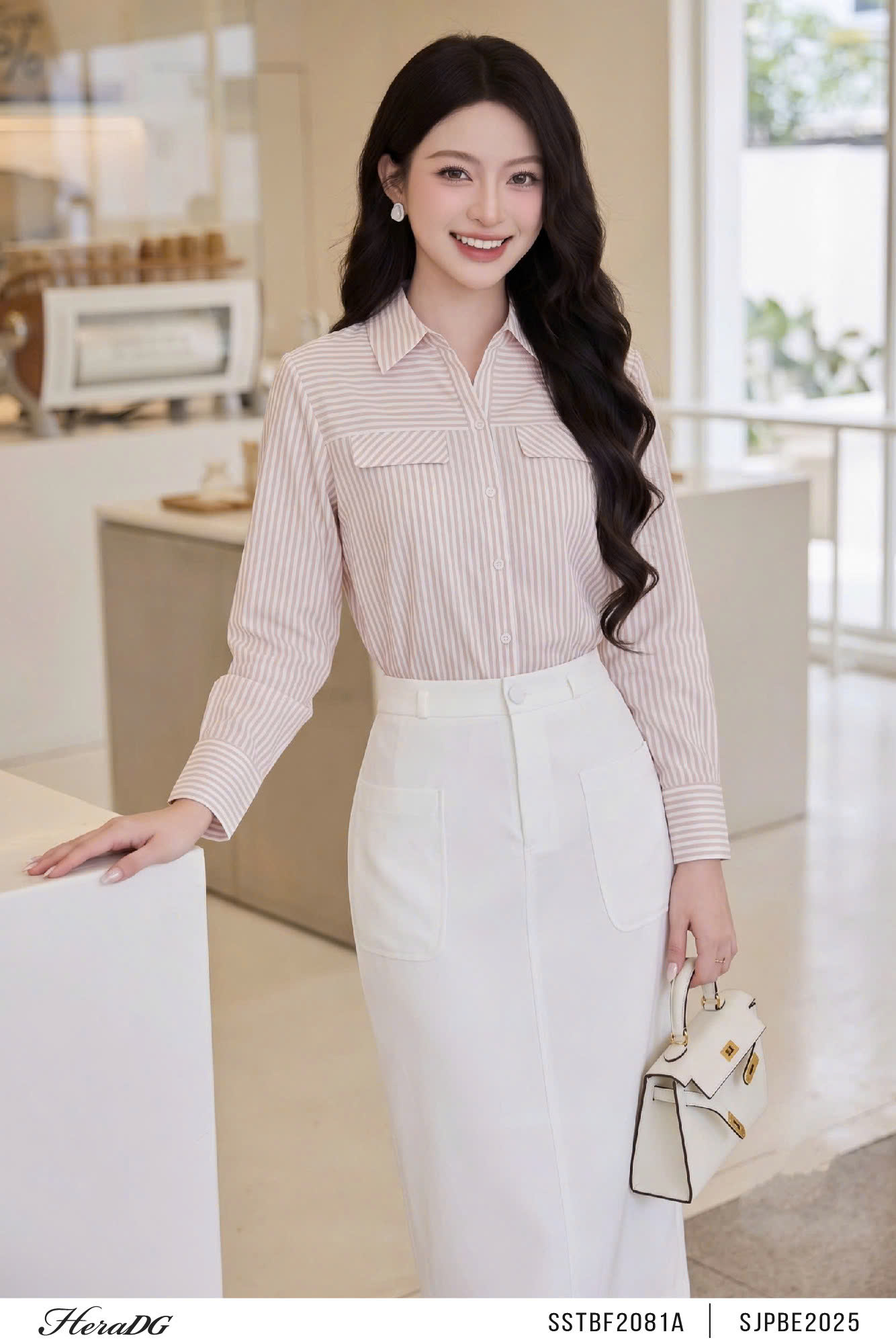 Ảnh của Áo sơ mi kẻ nắp túi ngực