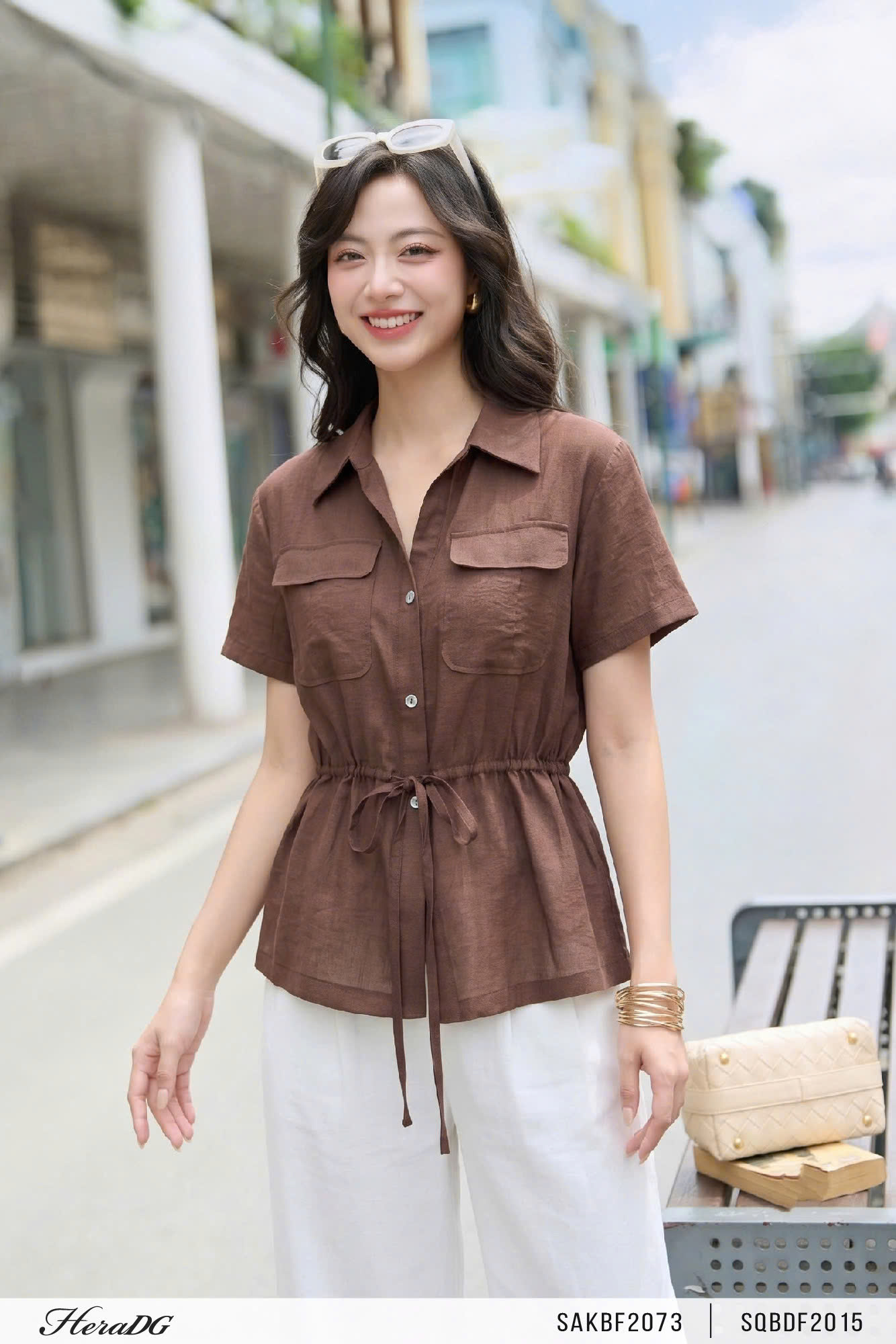 Ảnh của Áo kiểu eo rút dây